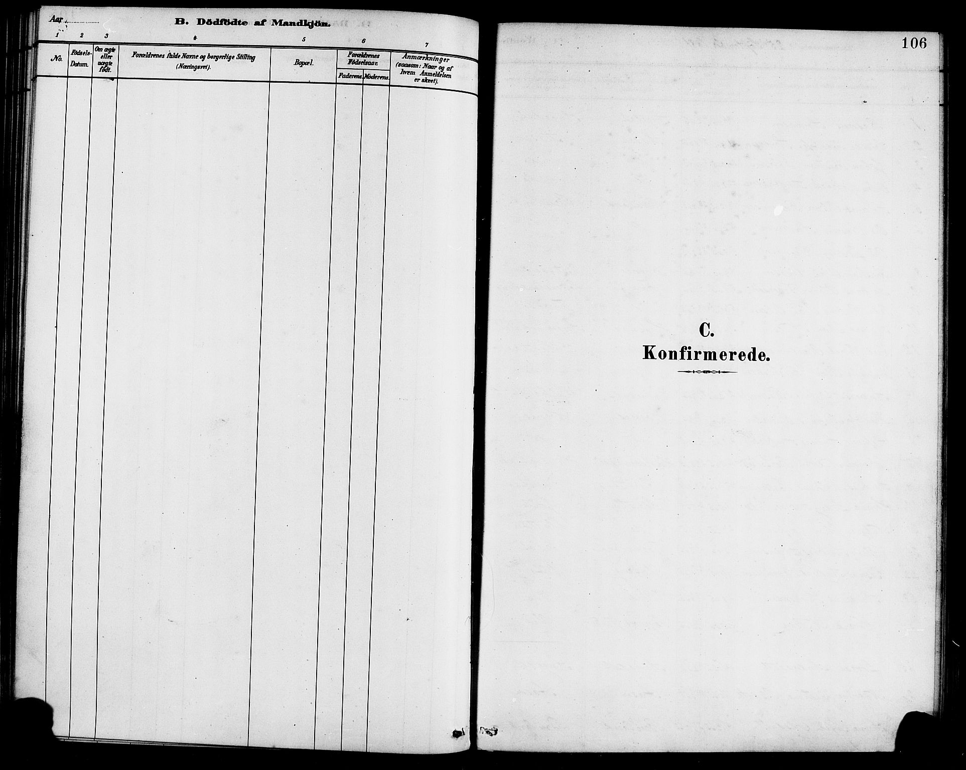 Førde sokneprestembete, AV/SAB-A-79901/H/Haa/Haab/L0001: Ministerialbok nr. B 1, 1880-1898, s. 106