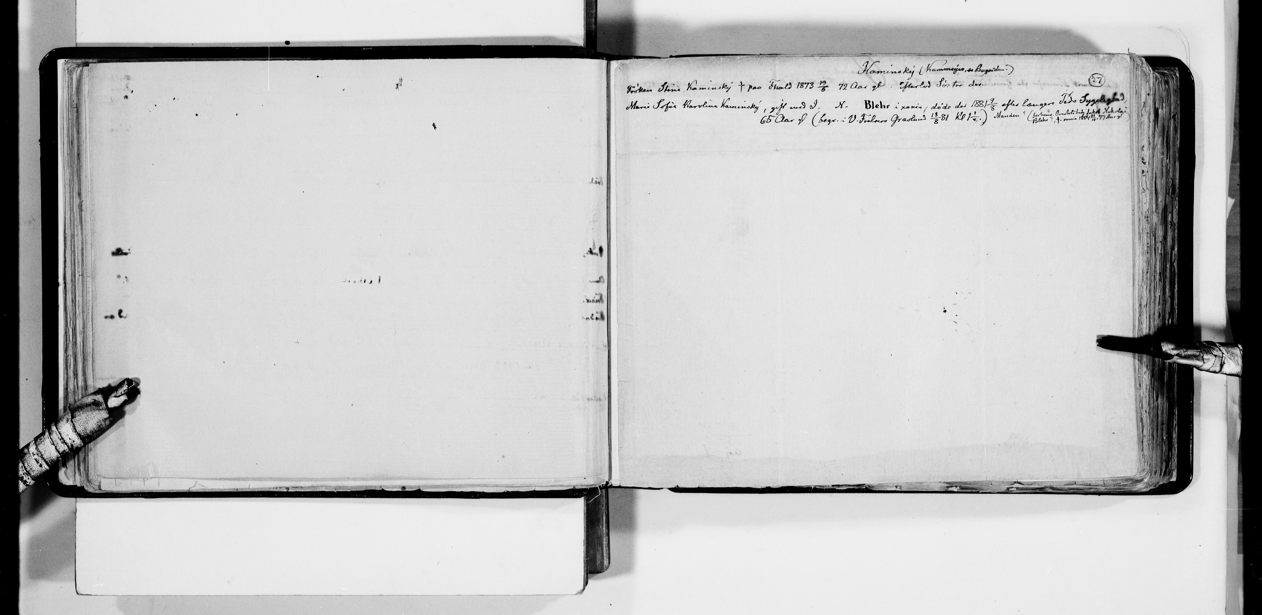 Lassens samlinger, AV/RA-PA-0051/F/Fa/L0023: Personalhistoriske og genealogiske opptegnelser: Kaae - Kløvstad, 1500-1907