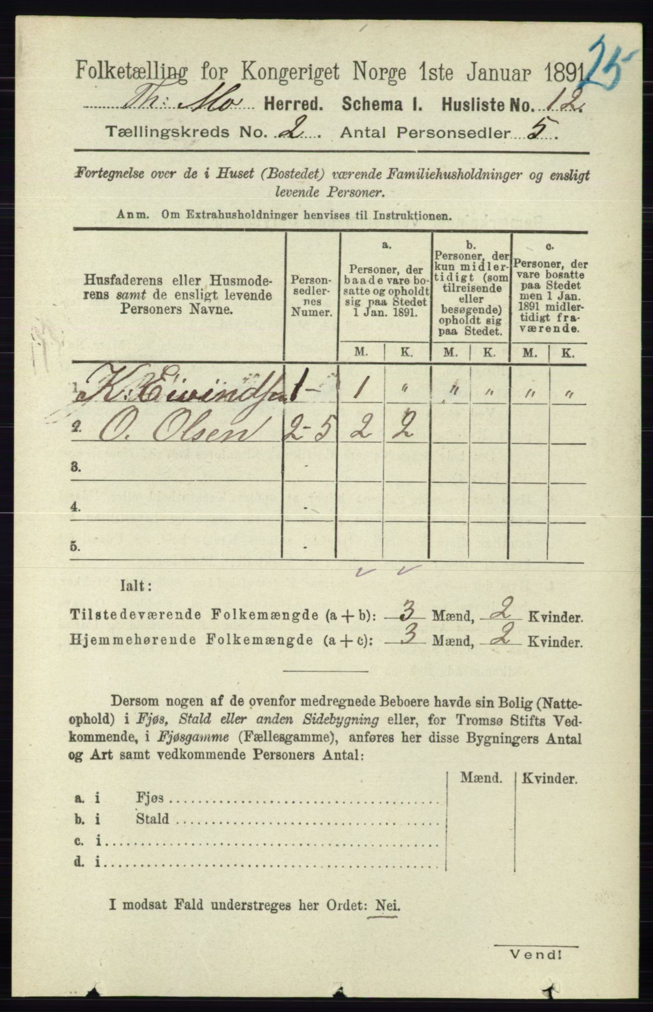 RA, Folketelling 1891 for 0832 Mo herred, 1891, s. 517