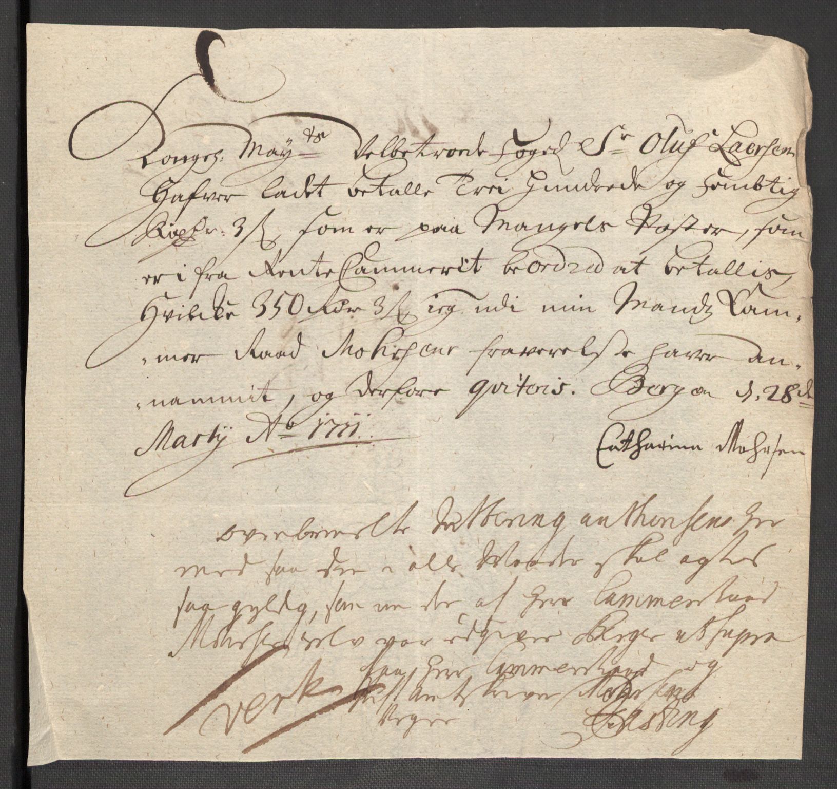 Rentekammeret inntil 1814, Reviderte regnskaper, Fogderegnskap, AV/RA-EA-4092/R48/L2983: Fogderegnskap Sunnhordland og Hardanger, 1705, s. 322