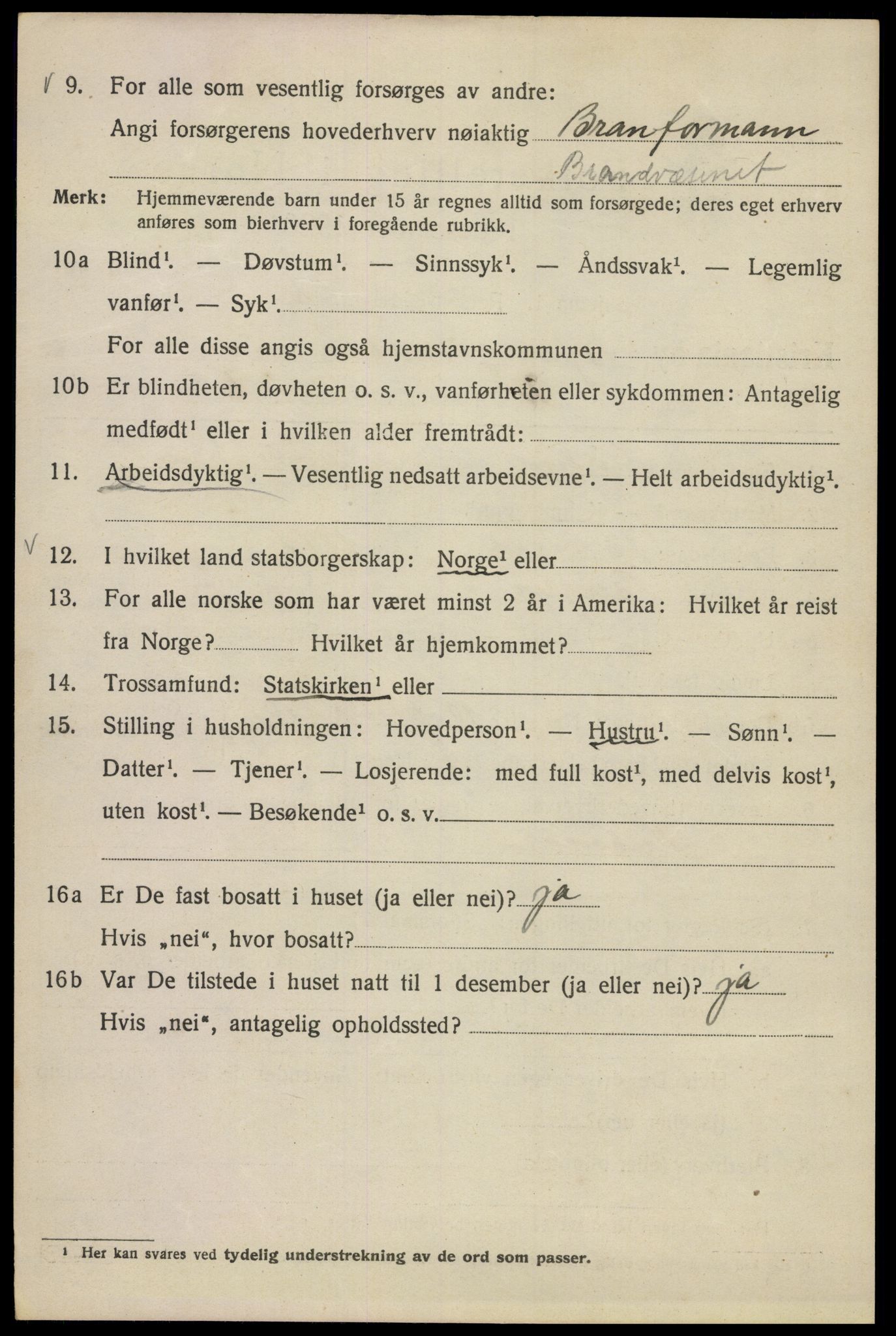 SAO, Folketelling 1920 for 0301 Kristiania kjøpstad, 1920, s. 159810