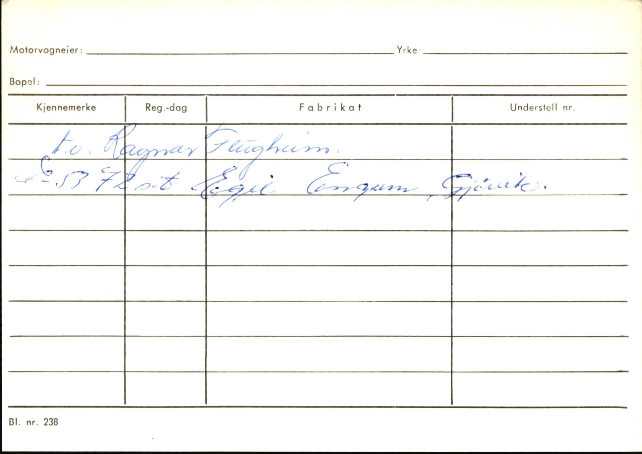 Statens vegvesen, Sogn og Fjordane vegkontor, AV/SAB-A-5301/4/F/L0145: Registerkort Vågsøy S-Å. Årdal I-P, 1945-1975, s. 1743