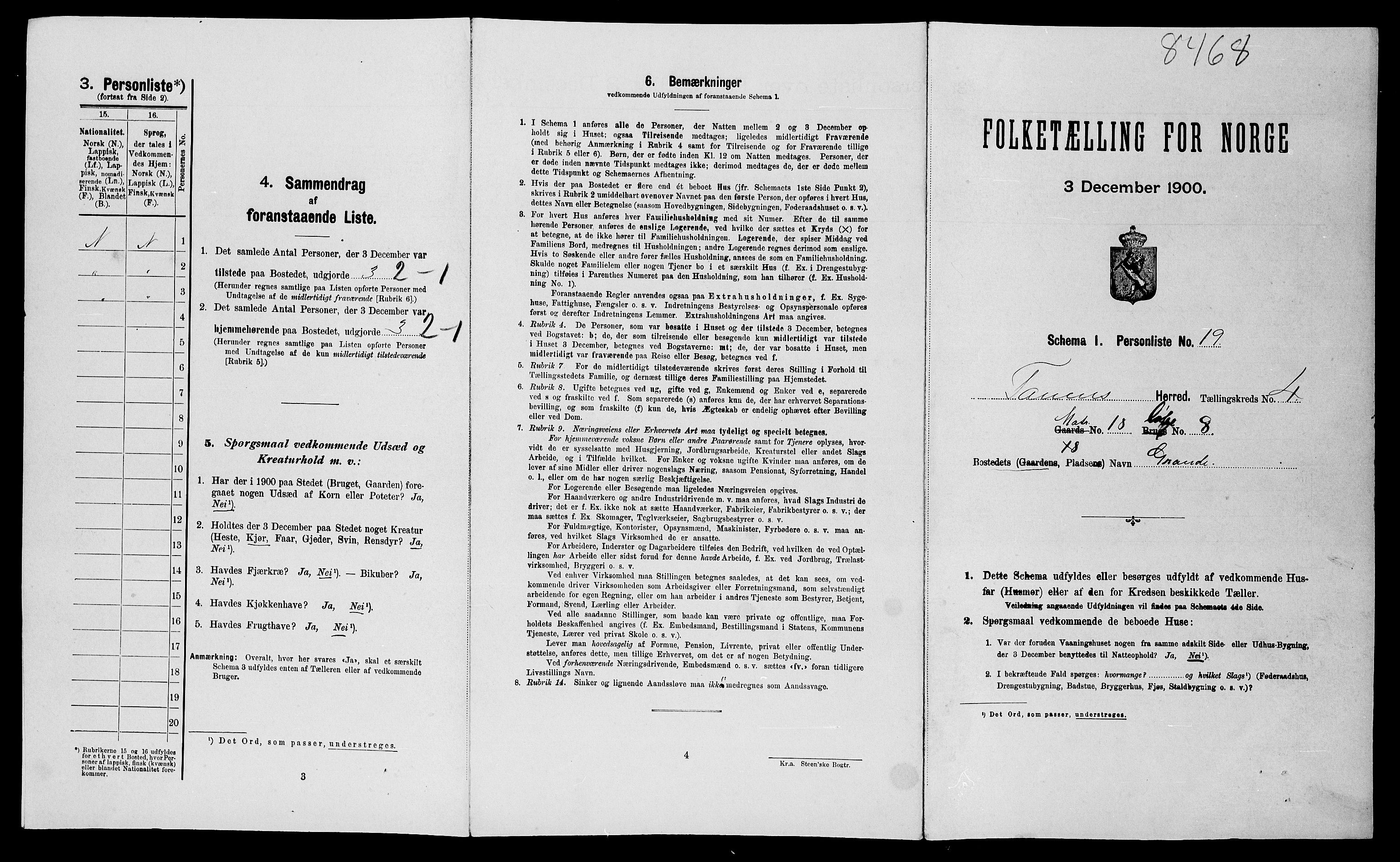 SATØ, Folketelling 1900 for 2025 Tana herred, 1900, s. 568
