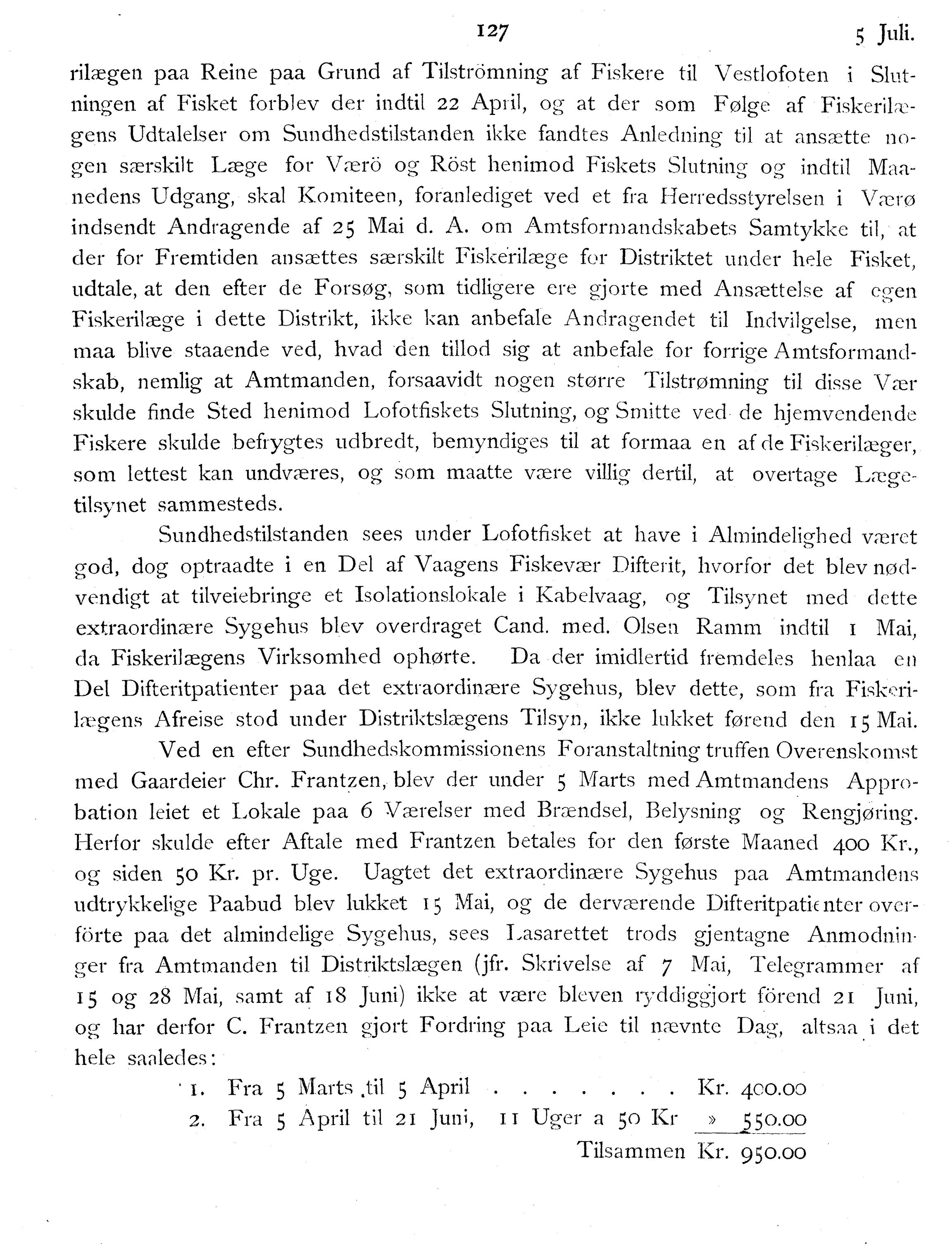 Nordland Fylkeskommune. Fylkestinget, AIN/NFK-17/176/A/Ac/L0014: Fylkestingsforhandlinger 1881-1885, 1881-1885