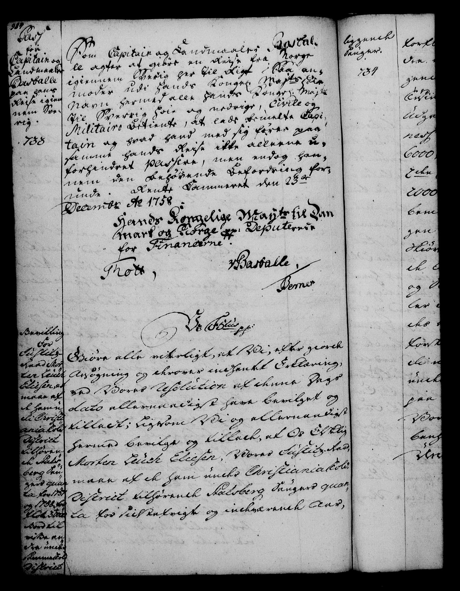 Rentekammeret, Kammerkanselliet, RA/EA-3111/G/Gg/Gga/L0006: Norsk ekspedisjonsprotokoll med register (merket RK 53.6), 1749-1759, s. 984