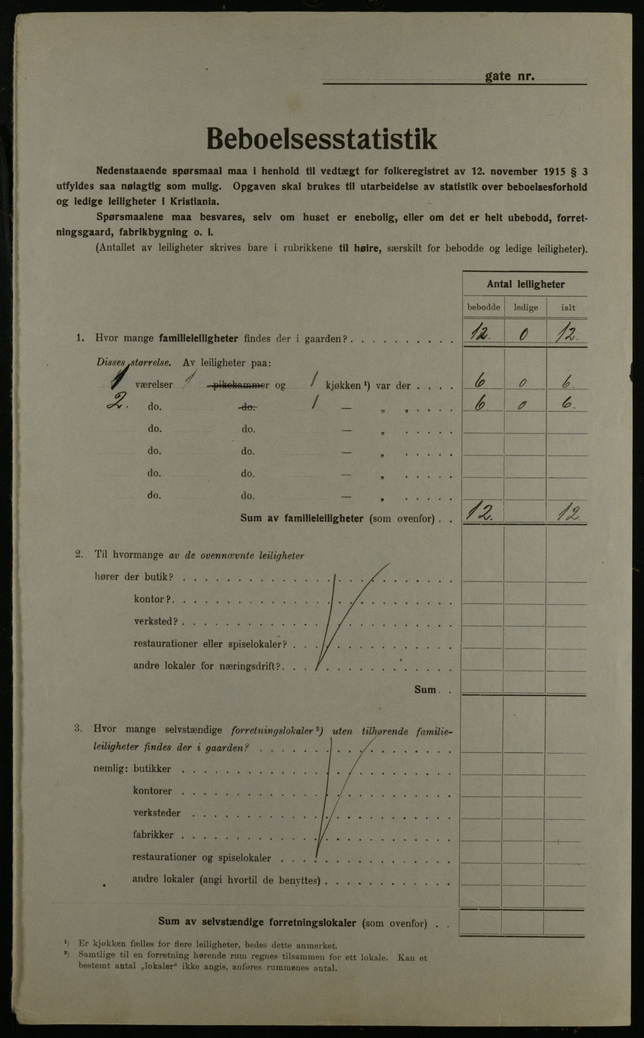 OBA, Kommunal folketelling 1.12.1923 for Kristiania, 1923, s. 45730