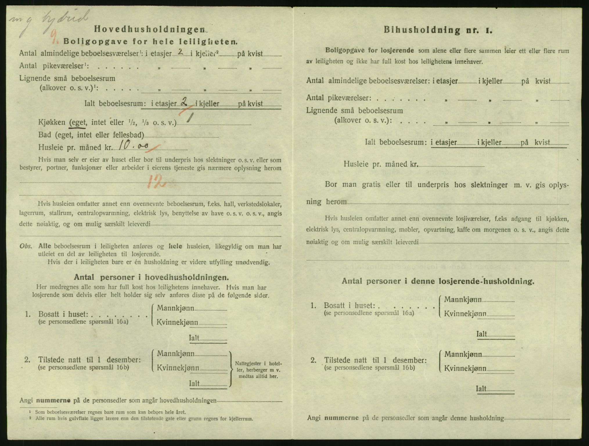 SAK, Folketelling 1920 for 0904 Grimstad kjøpstad, 1920, s. 1032