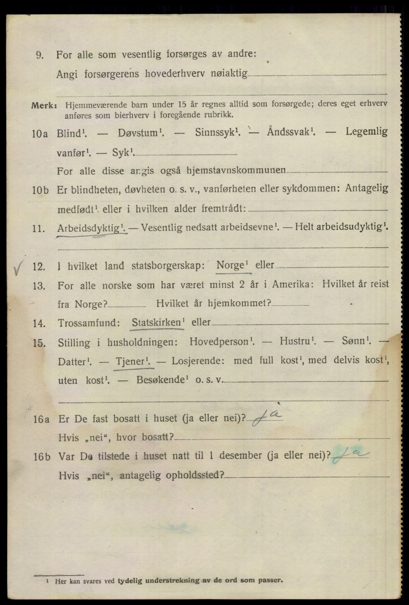 SAO, Folketelling 1920 for 0301 Kristiania kjøpstad, 1920, s. 432812