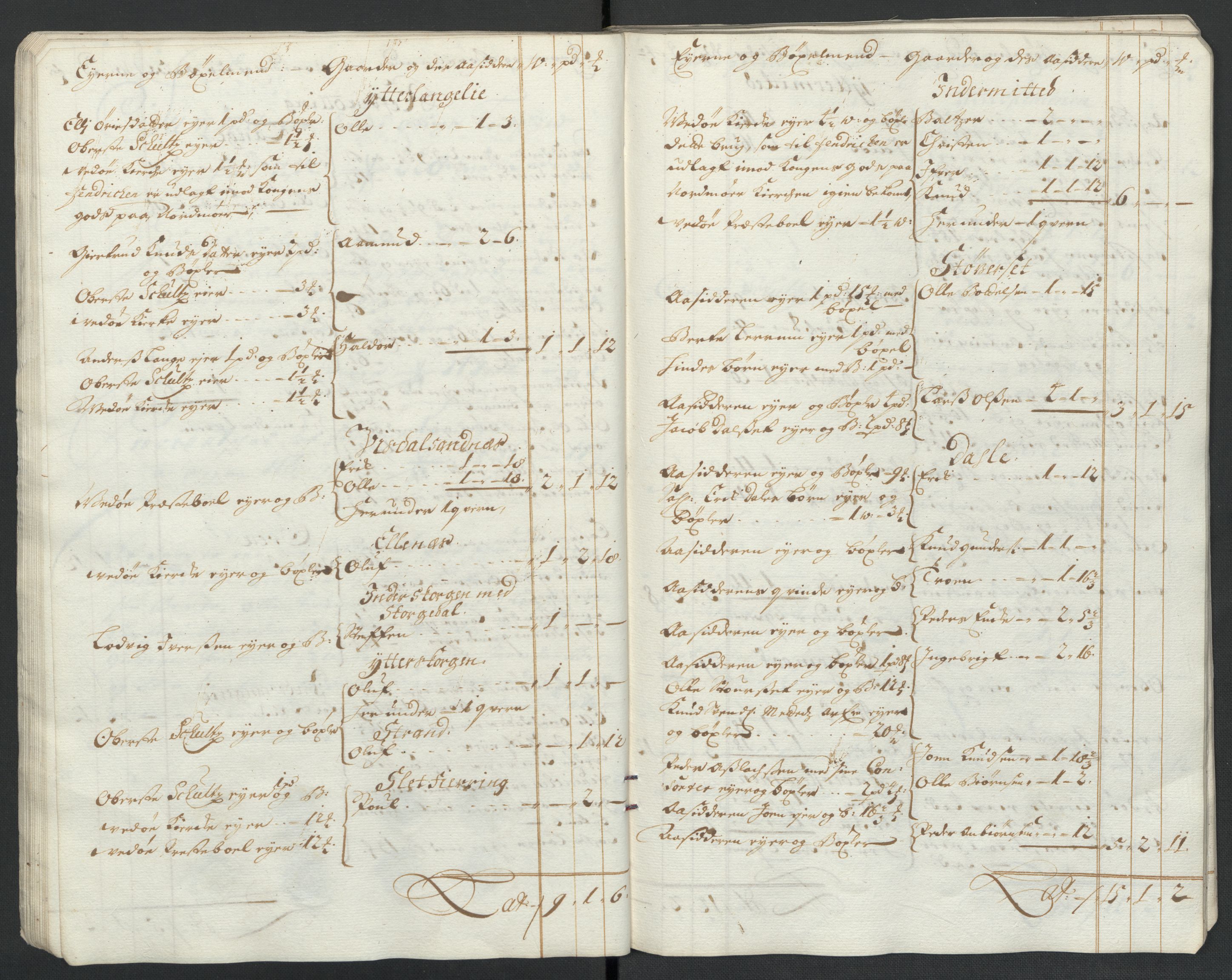 Rentekammeret inntil 1814, Reviderte regnskaper, Fogderegnskap, AV/RA-EA-4092/R55/L3654: Fogderegnskap Romsdal, 1699-1700, s. 230