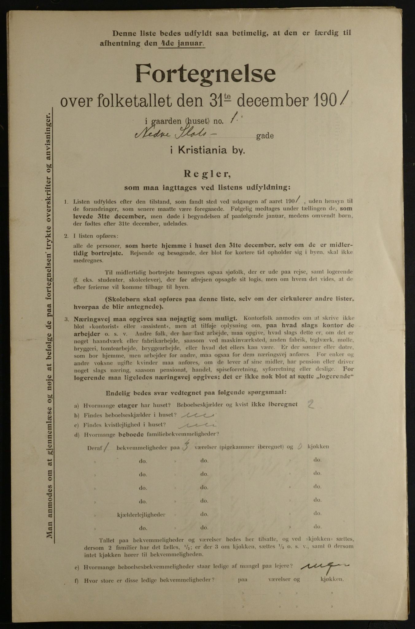 OBA, Kommunal folketelling 31.12.1901 for Kristiania kjøpstad, 1901, s. 10647