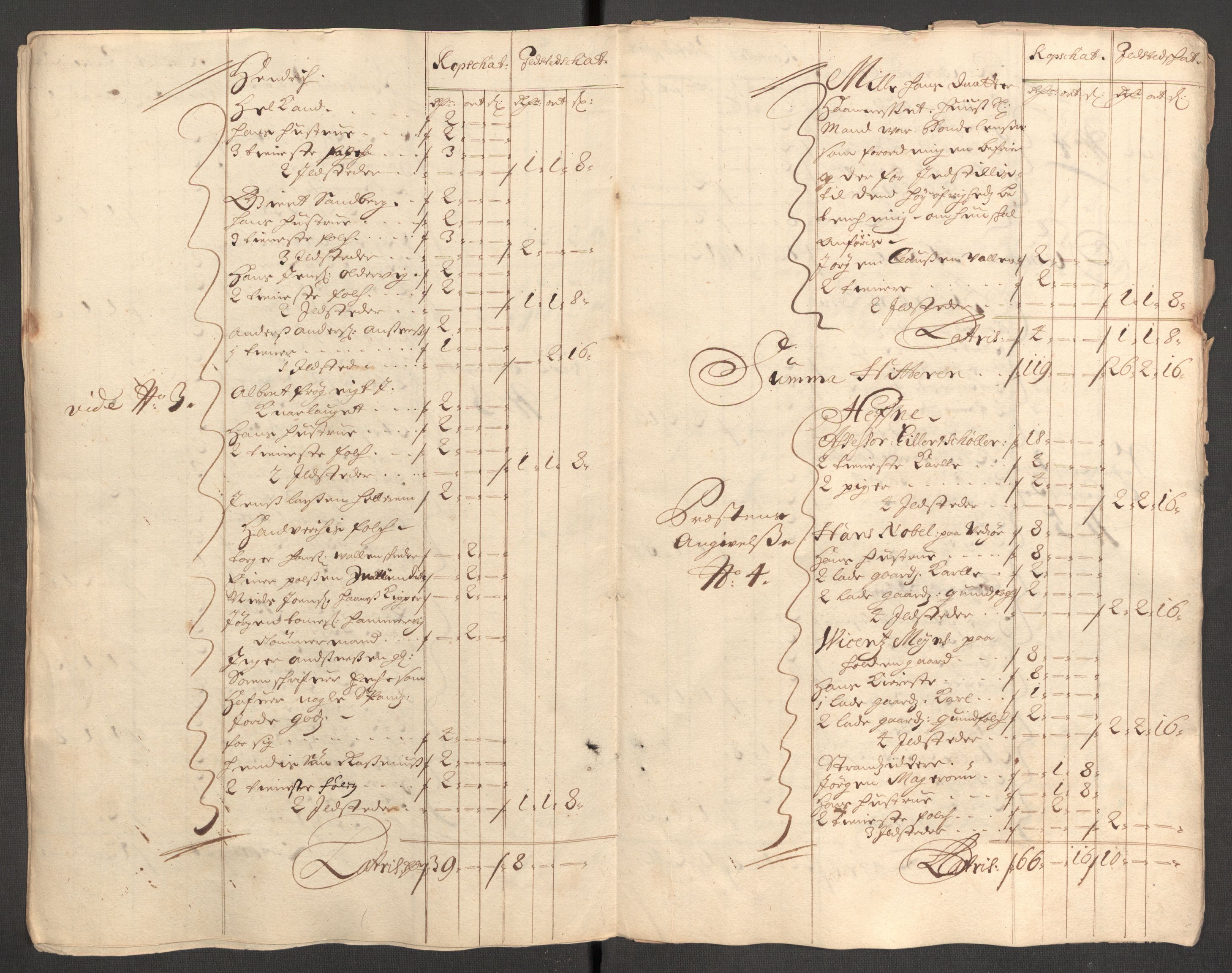 Rentekammeret inntil 1814, Reviderte regnskaper, Fogderegnskap, RA/EA-4092/R57/L3853: Fogderegnskap Fosen, 1698-1699, s. 385