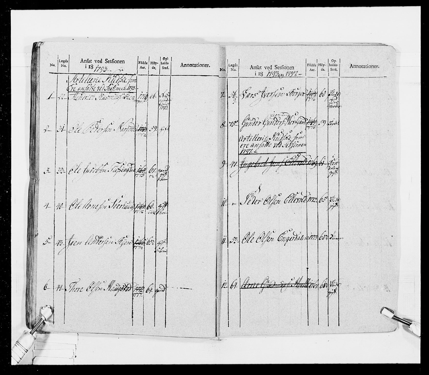 Generalitets- og kommissariatskollegiet, Det kongelige norske kommissariatskollegium, AV/RA-EA-5420/E/Eh/L0026: Skiløperkompaniene, 1805-1810, s. 61