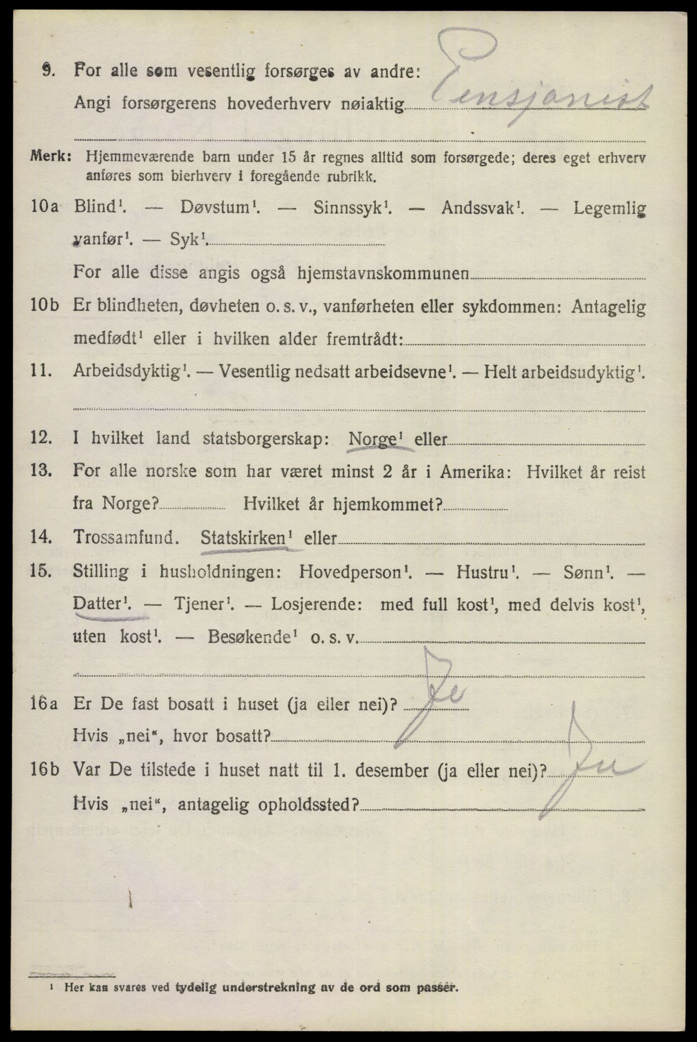 SAKO, Folketelling 1920 for 0616 Nes herred, 1920, s. 2939