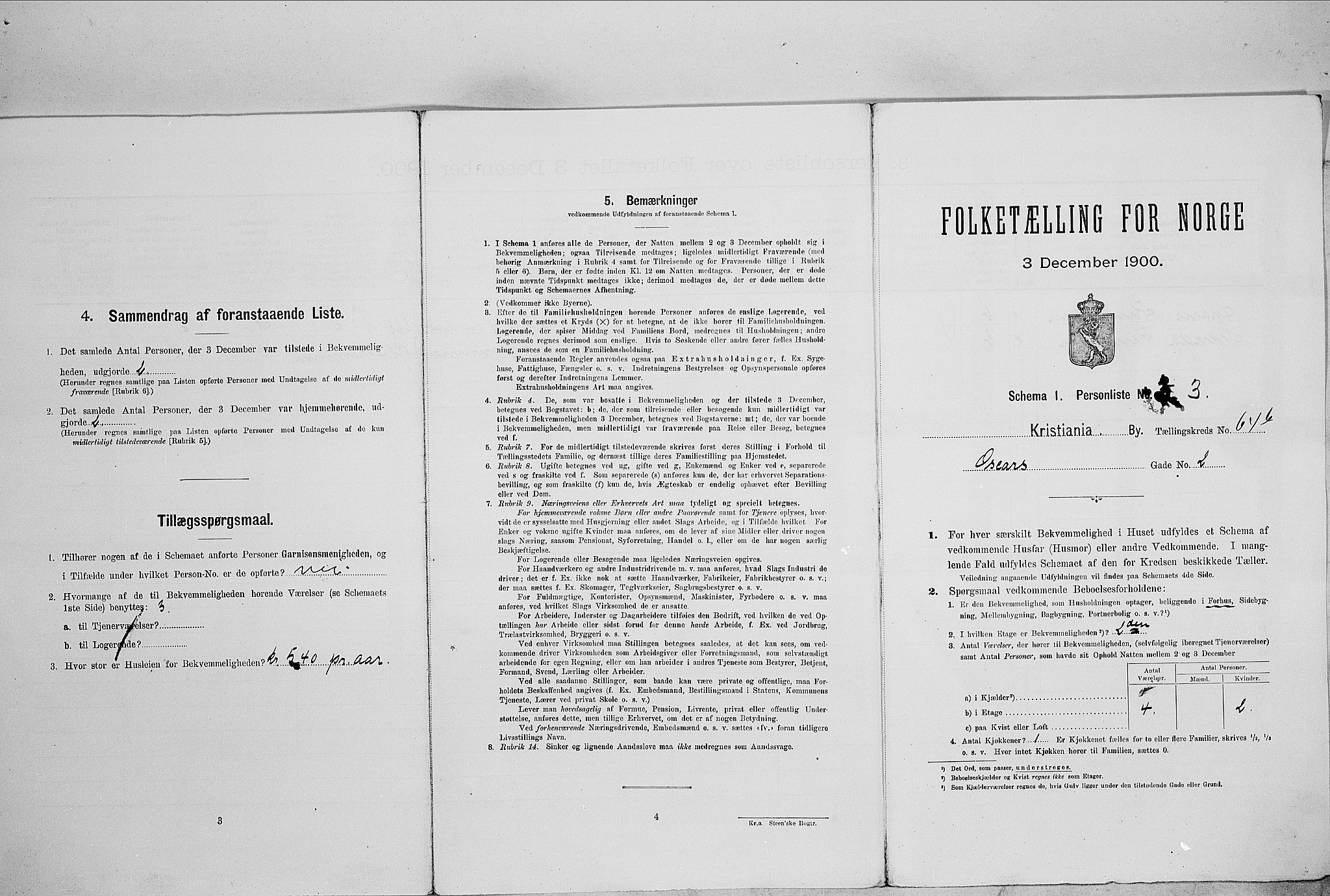 SAO, Folketelling 1900 for 0301 Kristiania kjøpstad, 1900, s. 68713