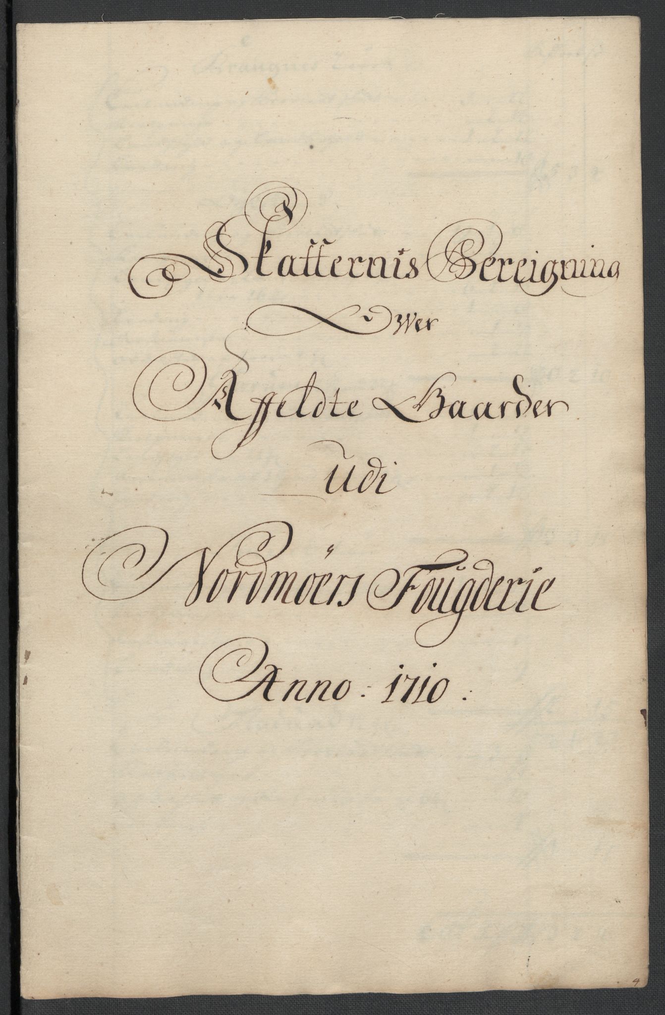 Rentekammeret inntil 1814, Reviderte regnskaper, Fogderegnskap, RA/EA-4092/R56/L3744: Fogderegnskap Nordmøre, 1709-1710, s. 317