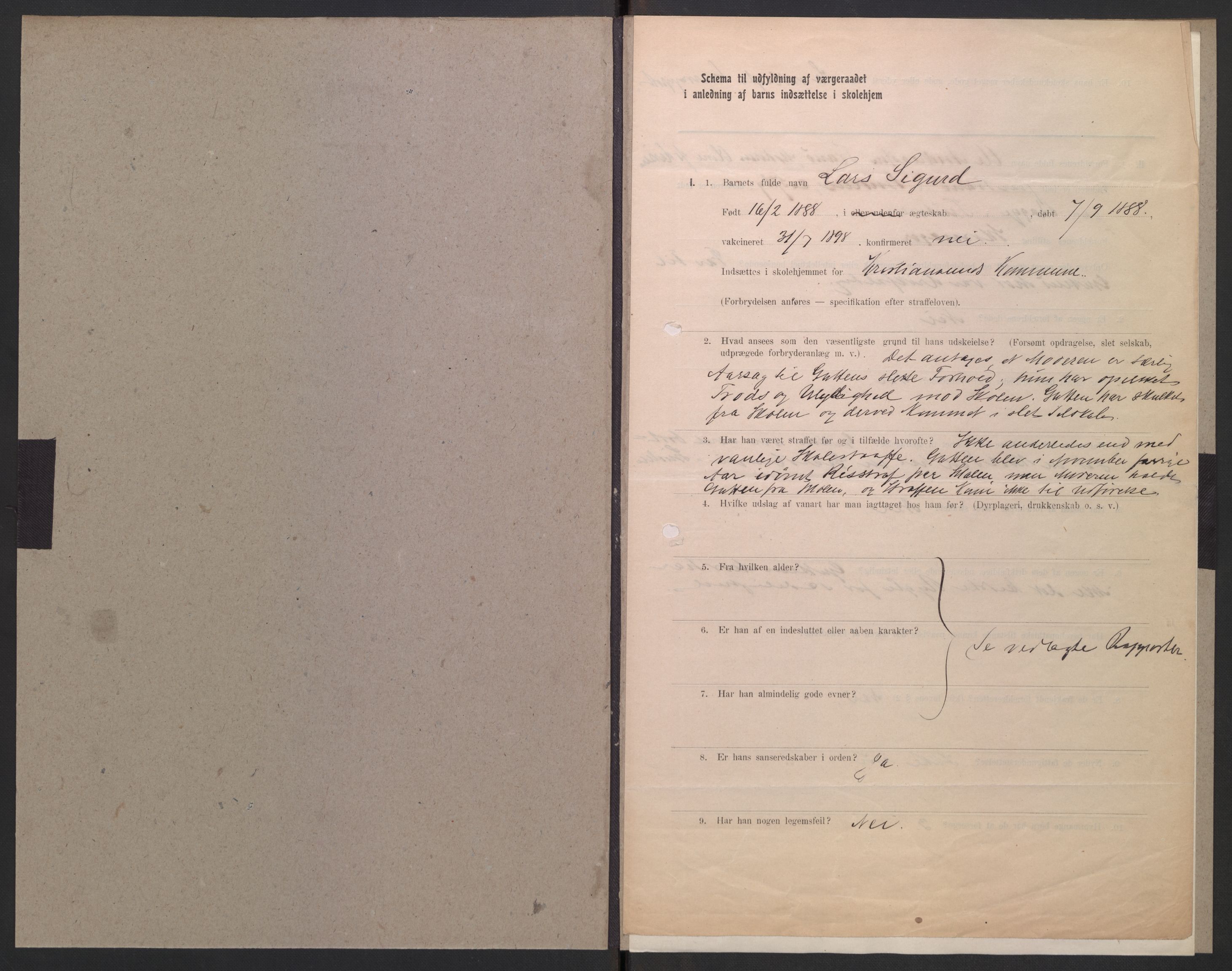 Falstad skolehjem, AV/RA-S-1676/E/Eb/L0003: Elevmapper løpenr. 62-80, 1899-1907, s. 442