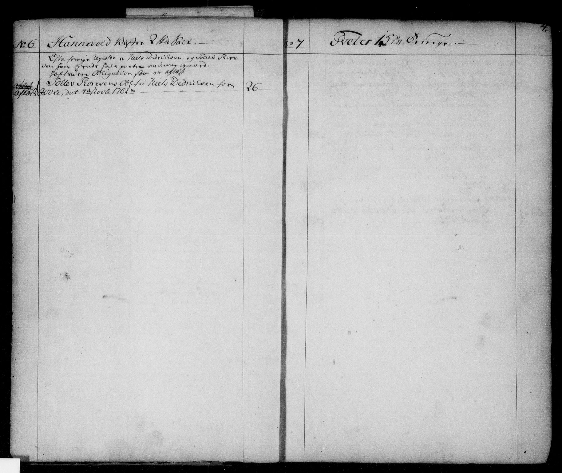 Aker sorenskriveri, AV/SAO-A-10895/G/Ga/Gab/Gaba/L0003: Panteregister nr. I 3, 1762-1773, s. 4