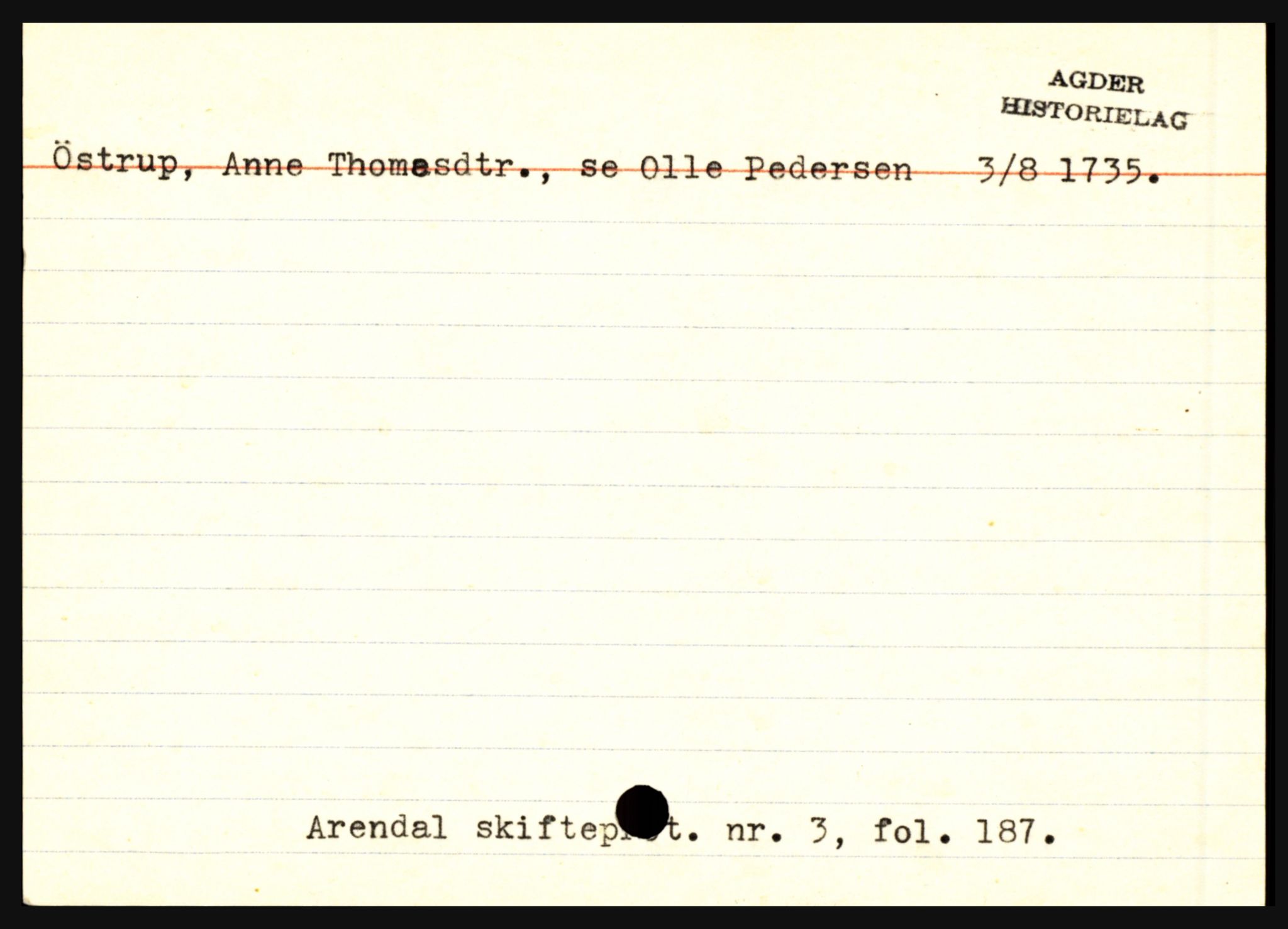 Arendal byfogd, AV/SAK-1222-0001/H, s. 5869