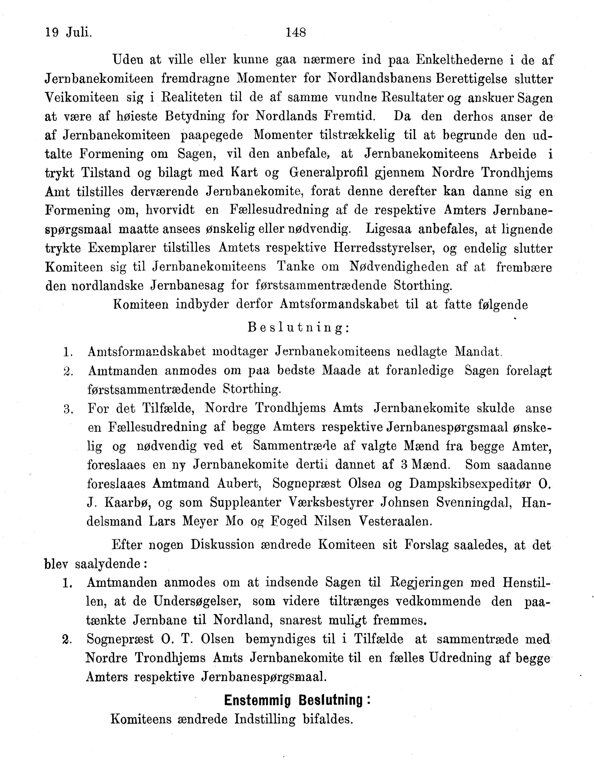 Nordland Fylkeskommune. Fylkestinget, AIN/NFK-17/176/A/Ac/L0015: Fylkestingsforhandlinger 1886-1890, 1886-1890