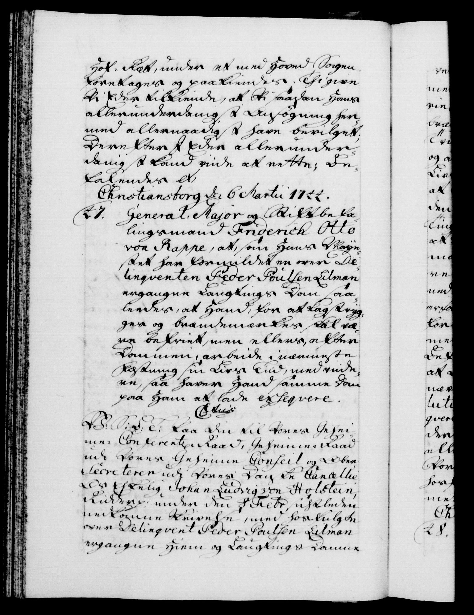 Danske Kanselli 1572-1799, AV/RA-EA-3023/F/Fc/Fca/Fcab/L0030: Norske tegnelser, 1744-1746, s. 44b