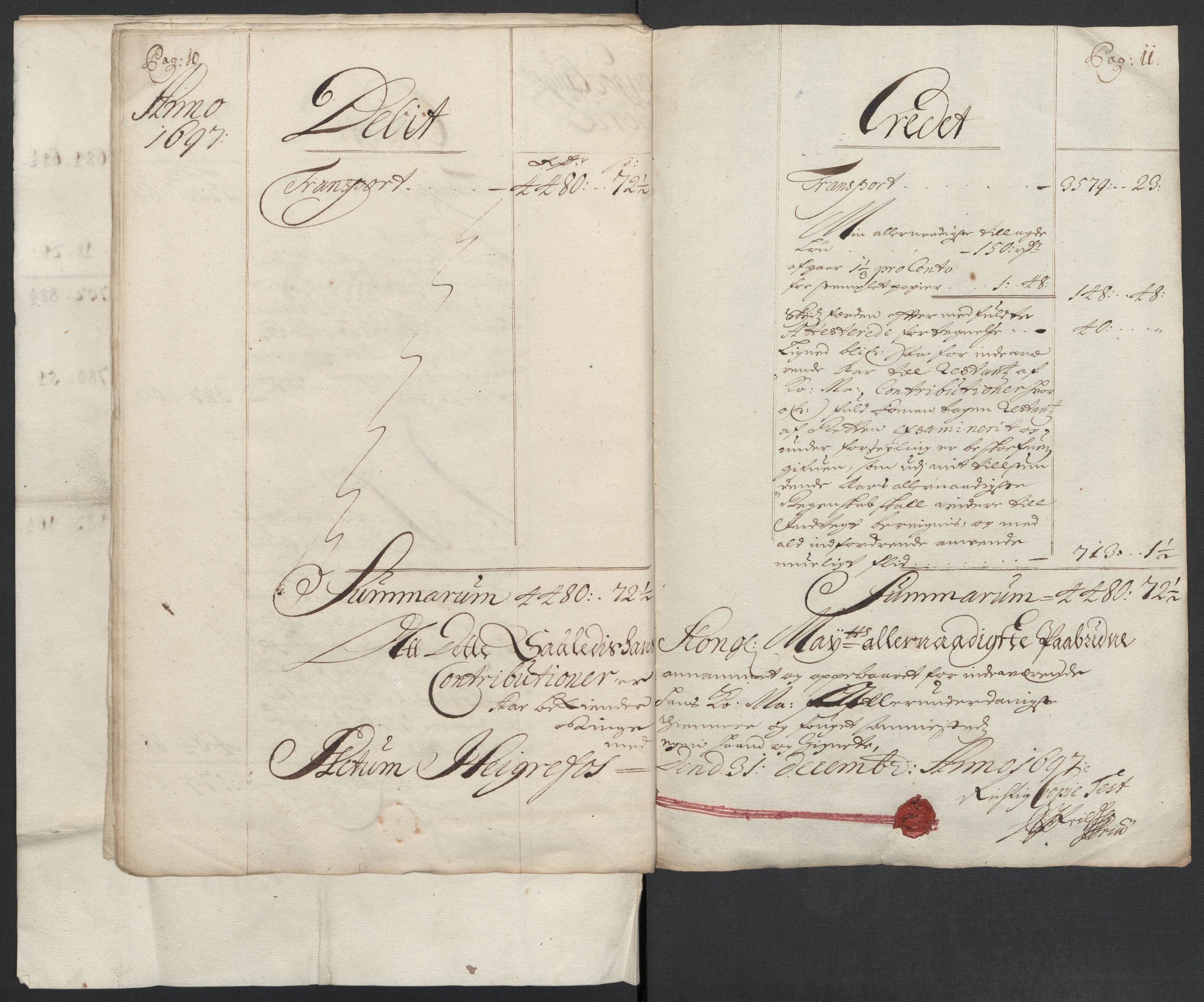 Rentekammeret inntil 1814, Reviderte regnskaper, Fogderegnskap, AV/RA-EA-4092/R40/L2445: Fogderegnskap Råbyggelag, 1697-1699, s. 17