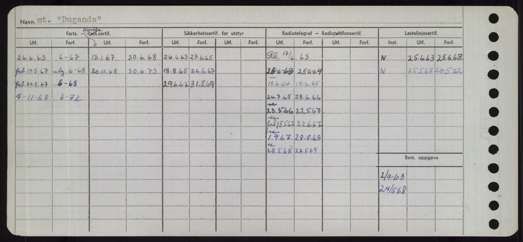 Sjøfartsdirektoratet med forløpere, Skipsmålingen, RA/S-1627/H/Hd/L0005: Fartøy, Br-Byg, s. 570