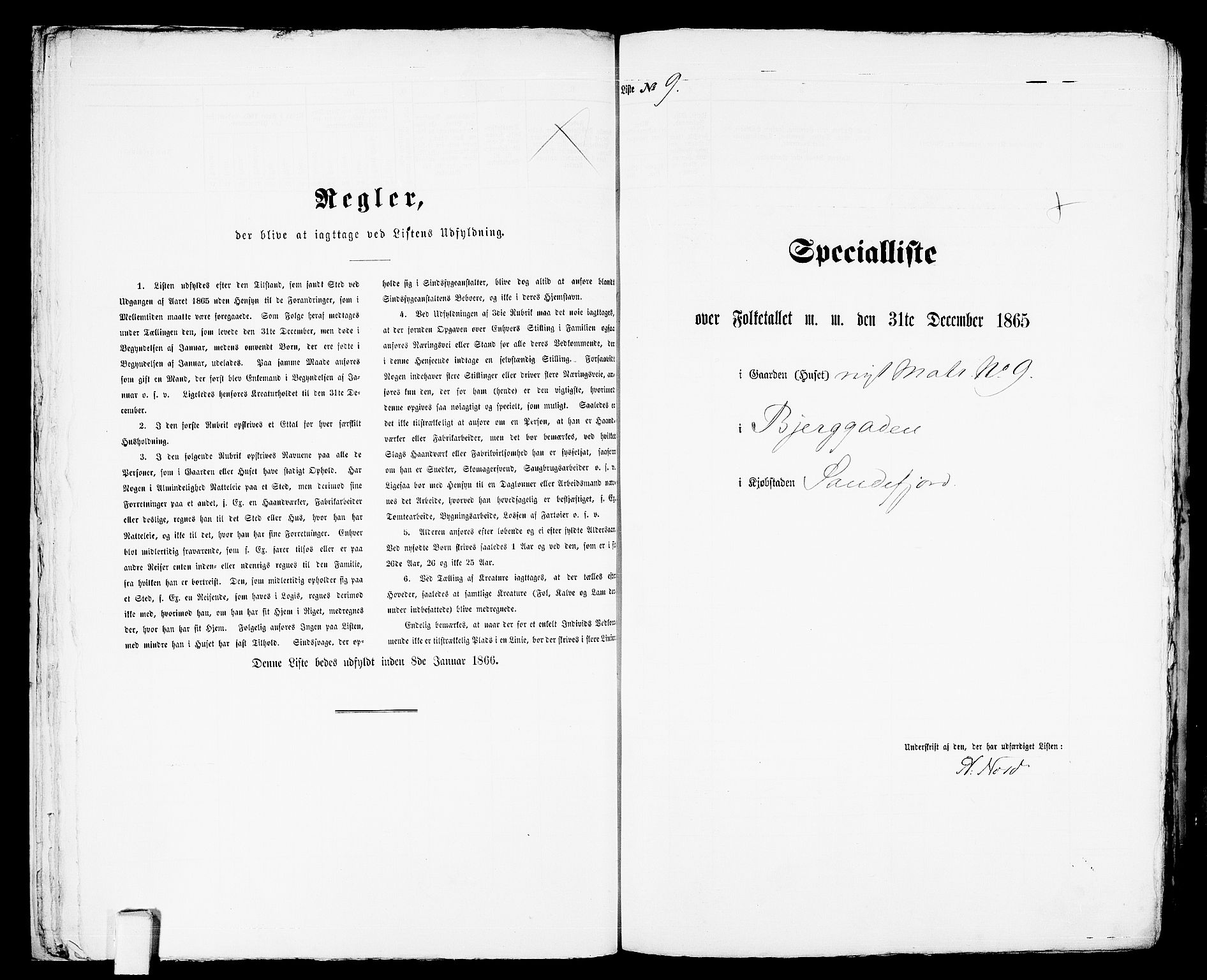 RA, Folketelling 1865 for 0706B Sandeherred prestegjeld, Sandefjord kjøpstad, 1865, s. 24