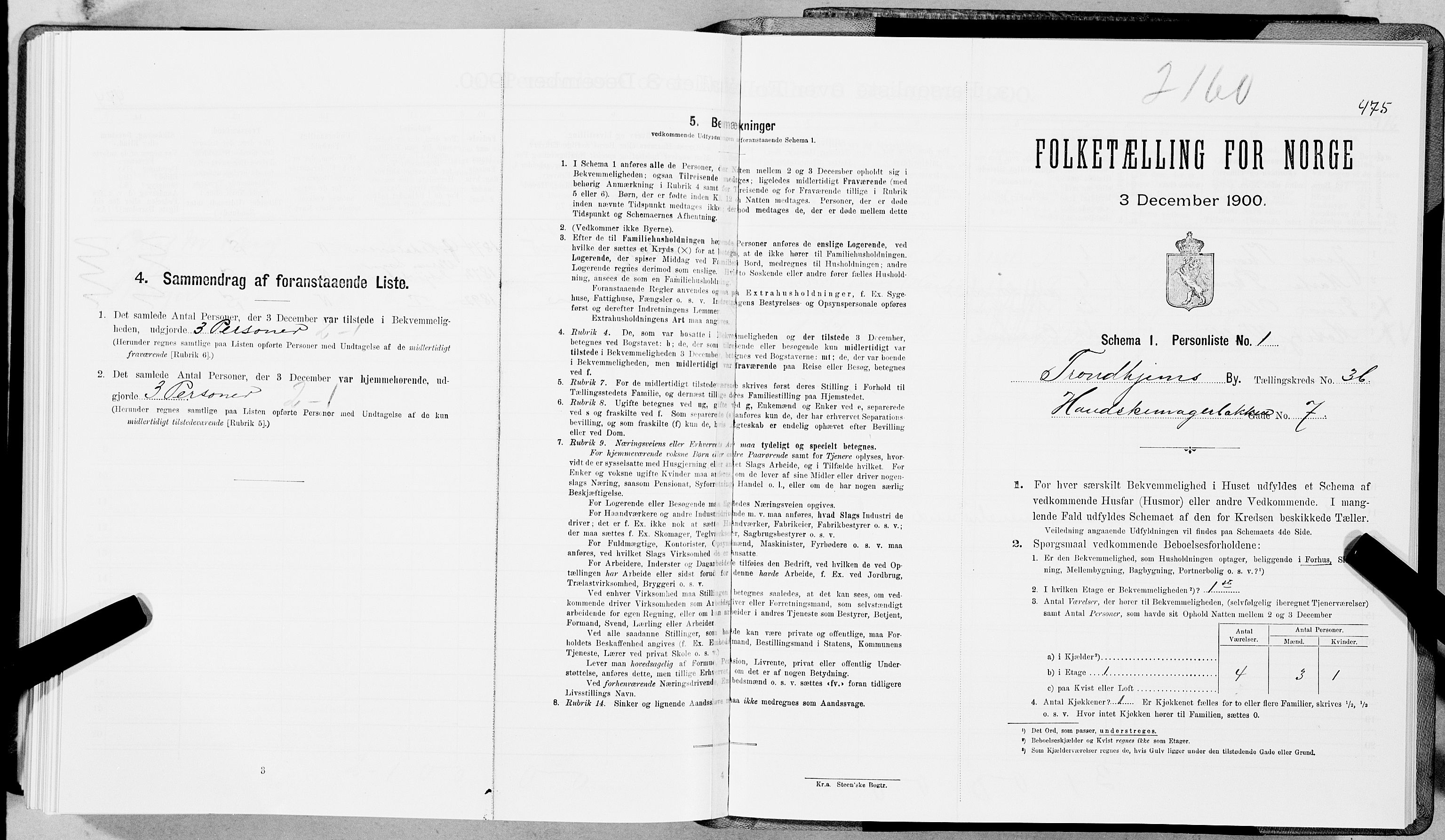 SAT, Folketelling 1900 for 1601 Trondheim kjøpstad, 1900, s. 6242