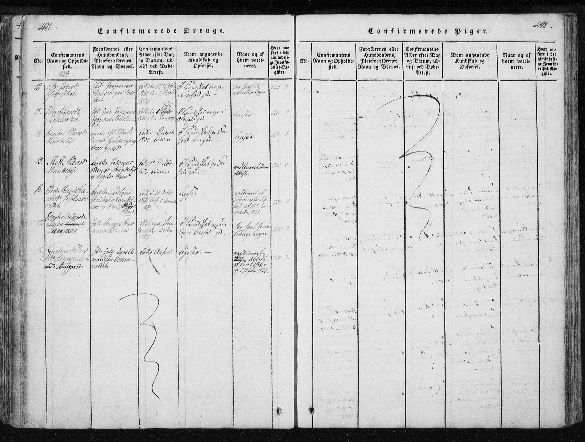Ministerialprotokoller, klokkerbøker og fødselsregistre - Nord-Trøndelag, SAT/A-1458/717/L0148: Ministerialbok nr. 717A04 /2, 1816-1825, s. 495-496