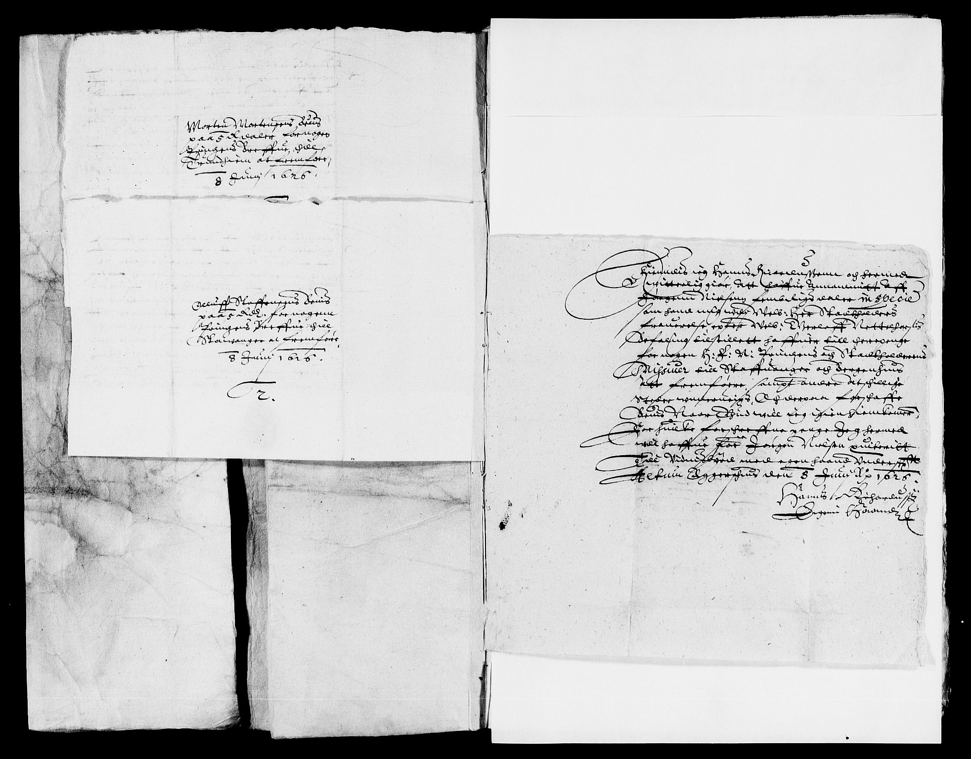 Rentekammeret inntil 1814, Reviderte regnskaper, Lensregnskaper, AV/RA-EA-5023/R/Rb/Rba/L0077: Akershus len, 1626-1627