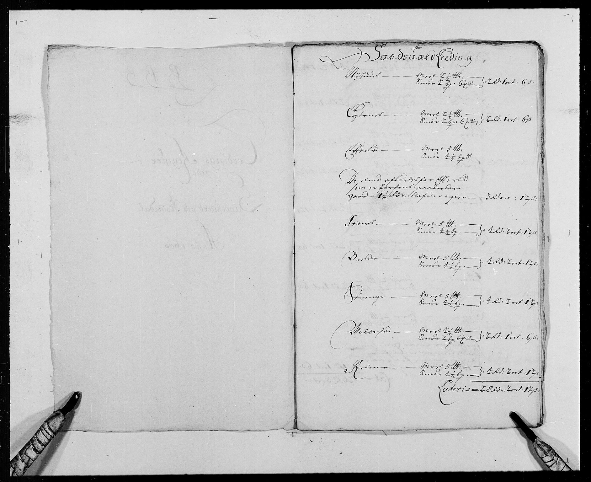 Rentekammeret inntil 1814, Reviderte regnskaper, Fogderegnskap, RA/EA-4092/R24/L1571: Fogderegnskap Numedal og Sandsvær, 1679-1686, s. 242