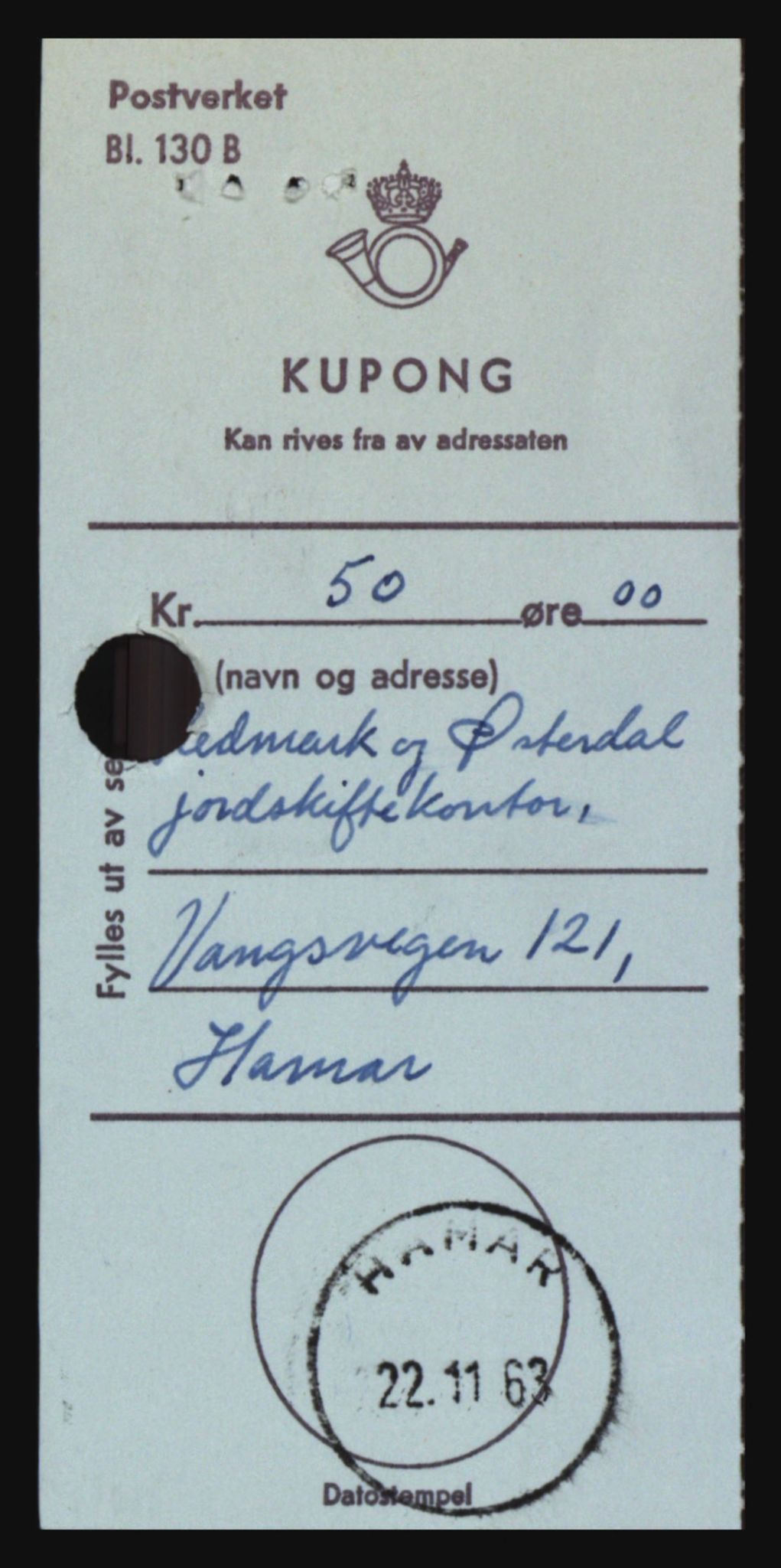 Nord-Hedmark sorenskriveri, AV/SAH-TING-012/H/Hc/L0019: Pantebok nr. 19, 1963-1964, Dagboknr: 5024/1963