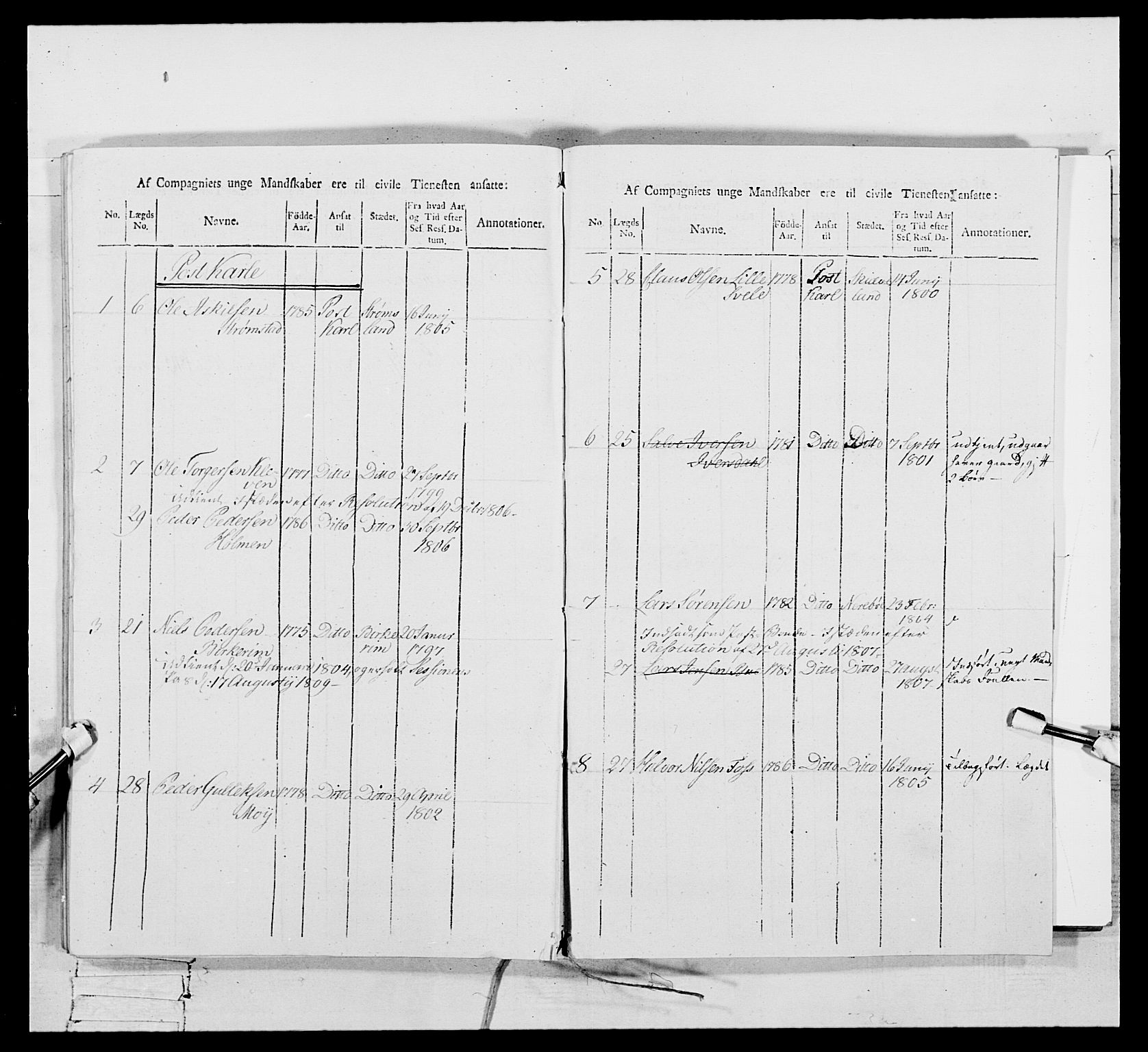 Generalitets- og kommissariatskollegiet, Det kongelige norske kommissariatskollegium, AV/RA-EA-5420/E/Eh/L0111: Vesterlenske nasjonale infanteriregiment, 1810, s. 546