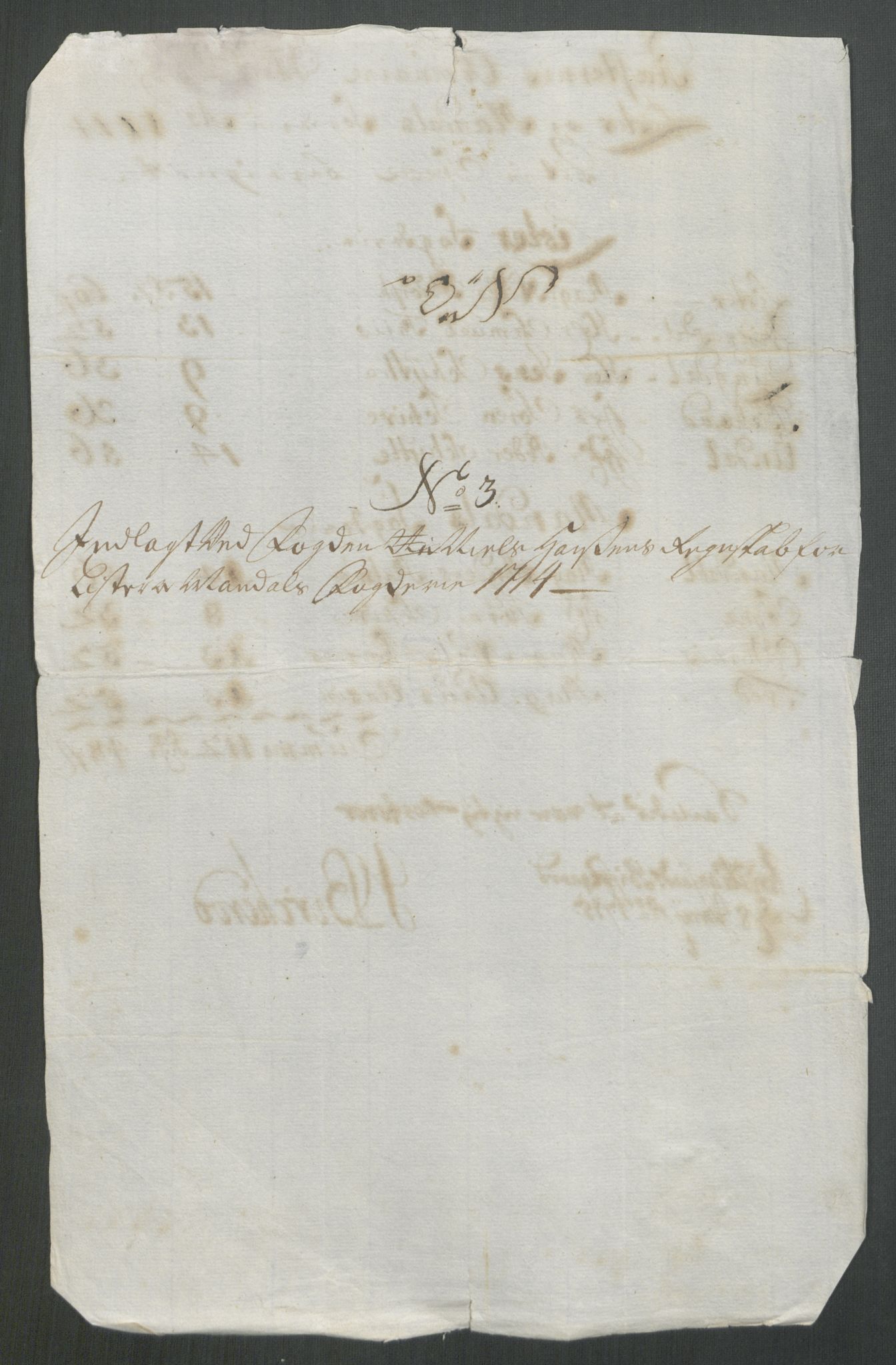 Rentekammeret inntil 1814, Reviderte regnskaper, Fogderegnskap, AV/RA-EA-4092/R43/L2558: Fogderegnskap Lista og Mandal, 1714, s. 31