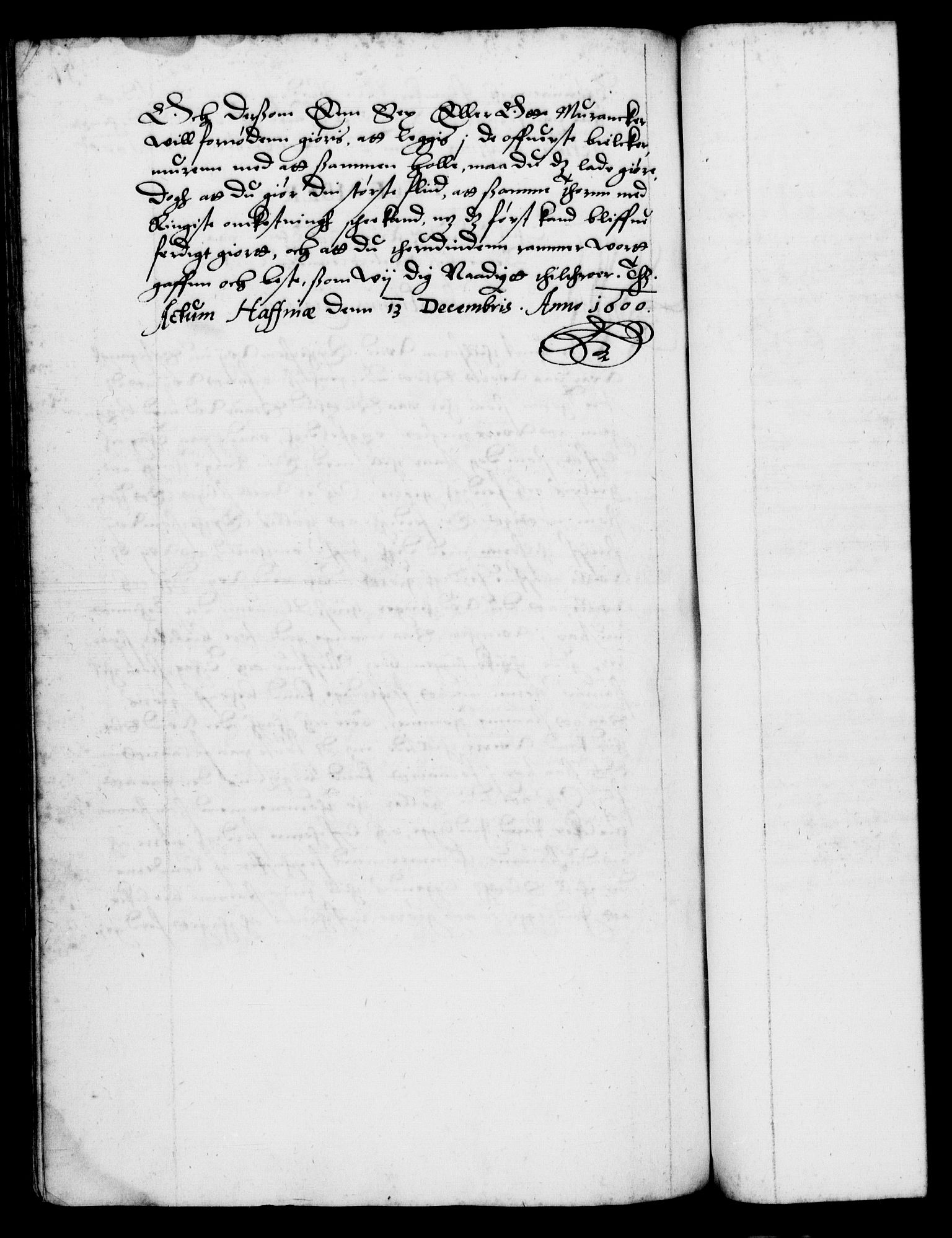 Danske Kanselli 1572-1799, RA/EA-3023/F/Fc/Fca/Fcab/L0003: Norske tegnelser (mikrofilm), 1596-1616, s. 91b