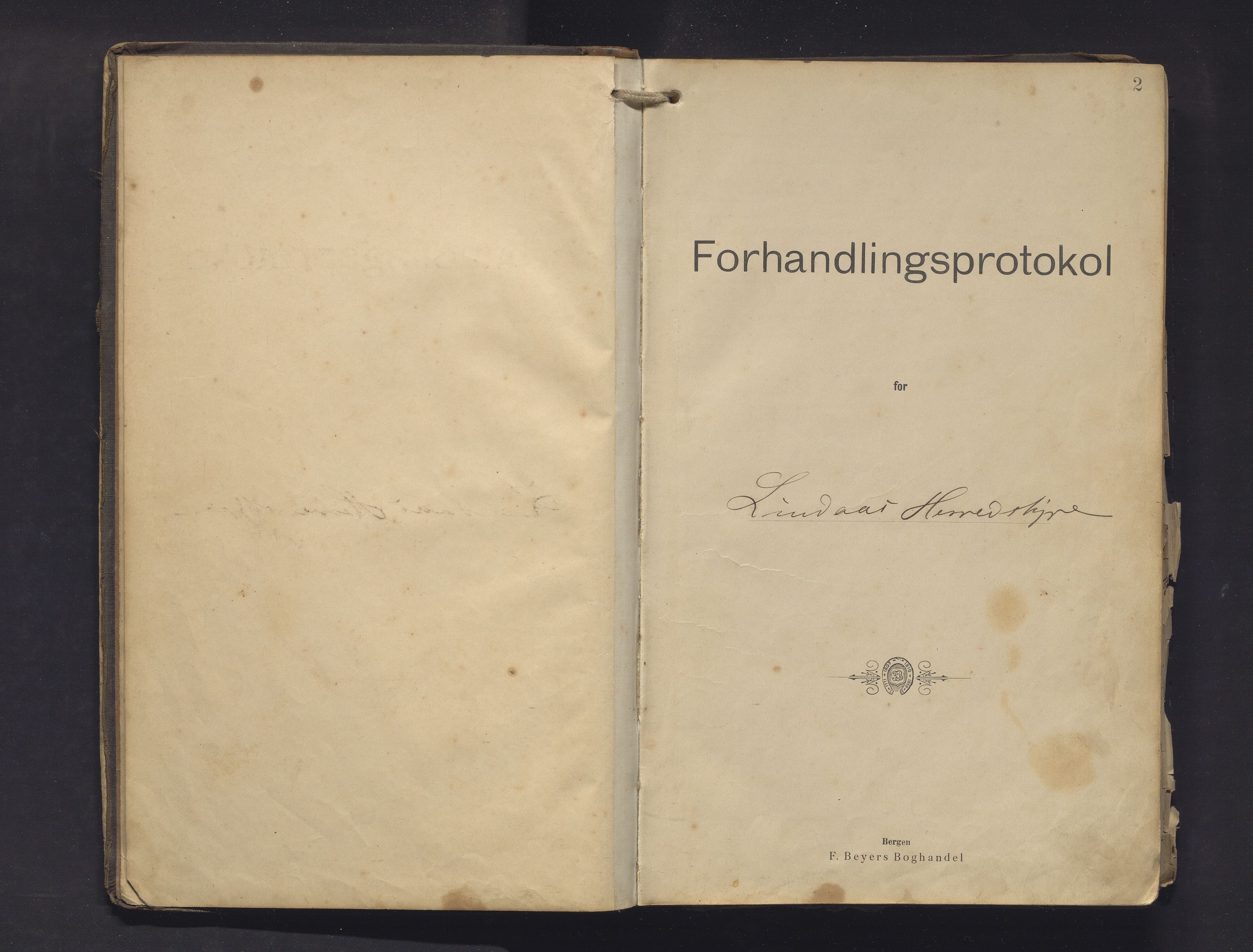 Lindås kommune. Formannskapet, IKAH/1263-021/A/Aa/L0003: Møtebok for formannskap, heradsstyre og Soknestyra i Lindås, Lygra, Myking, Austrheim og Fedje soknekommunar, 1900-1907