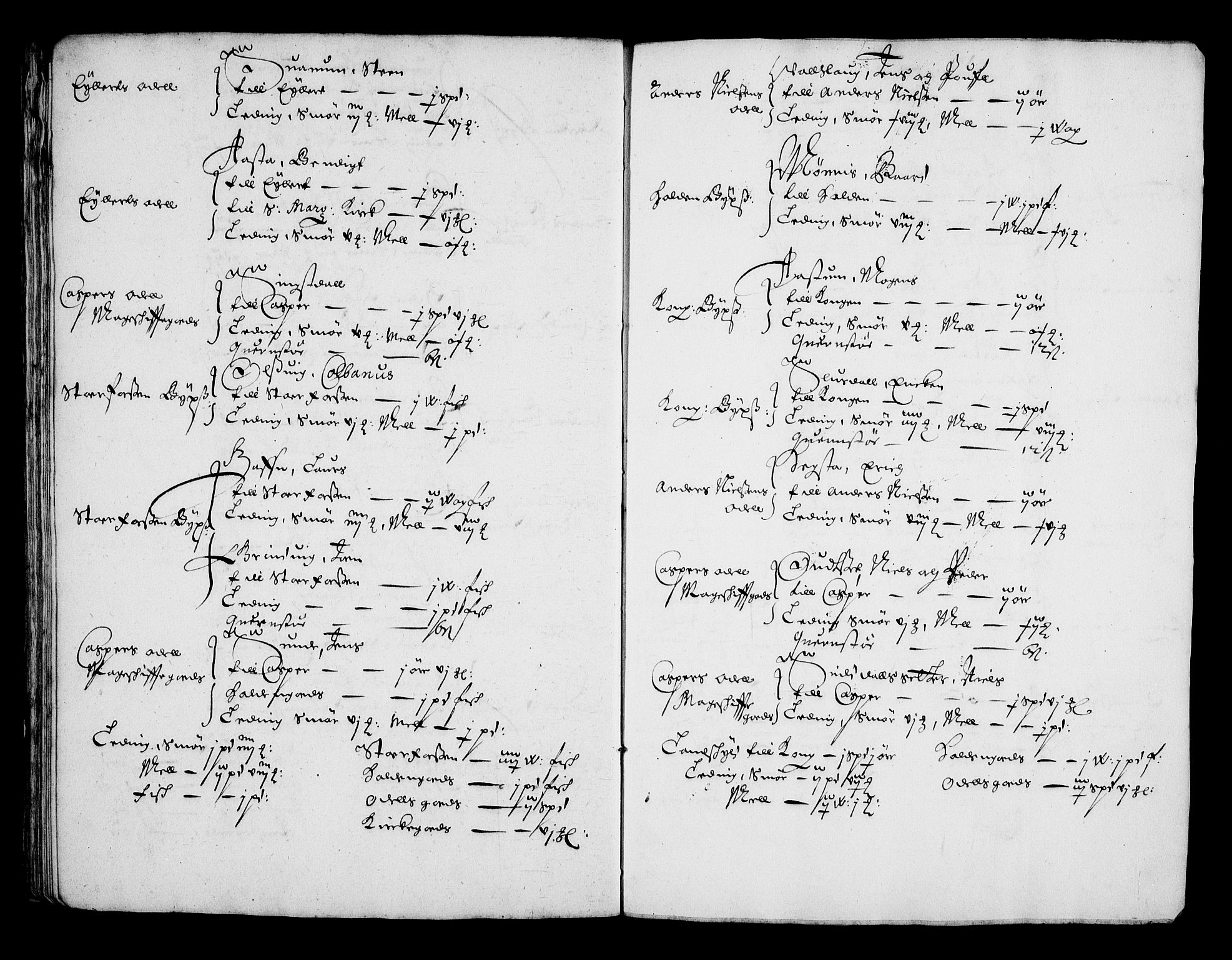 Rentekammeret inntil 1814, Realistisk ordnet avdeling, AV/RA-EA-4070/N/Na/L0002/0002: [XI g]: Trondheims stifts jordebøker: / Fosen fogderi, 1664