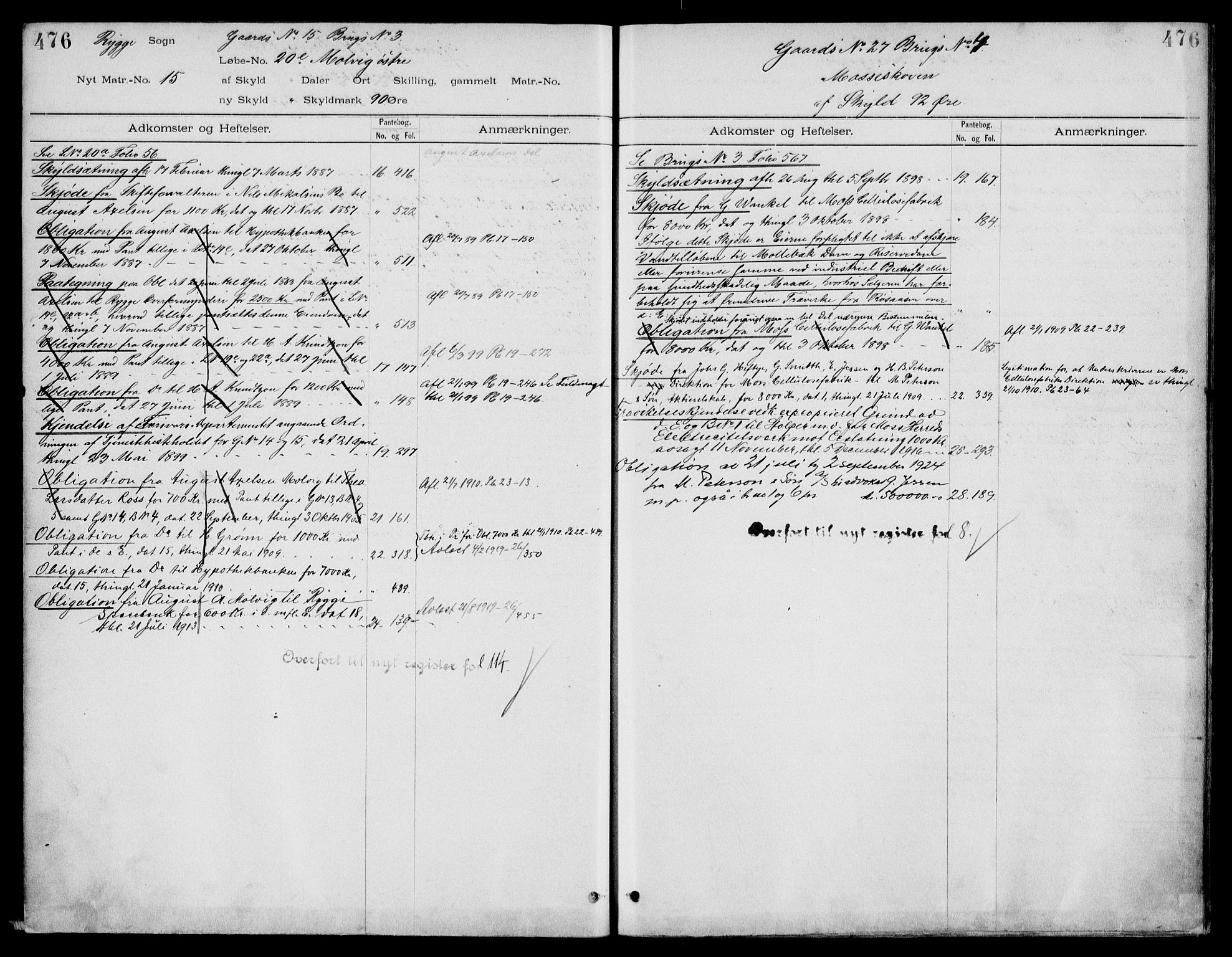 Moss sorenskriveri, SAO/A-10168: Panteregister nr. IV 3b, 1769-1926, s. 476