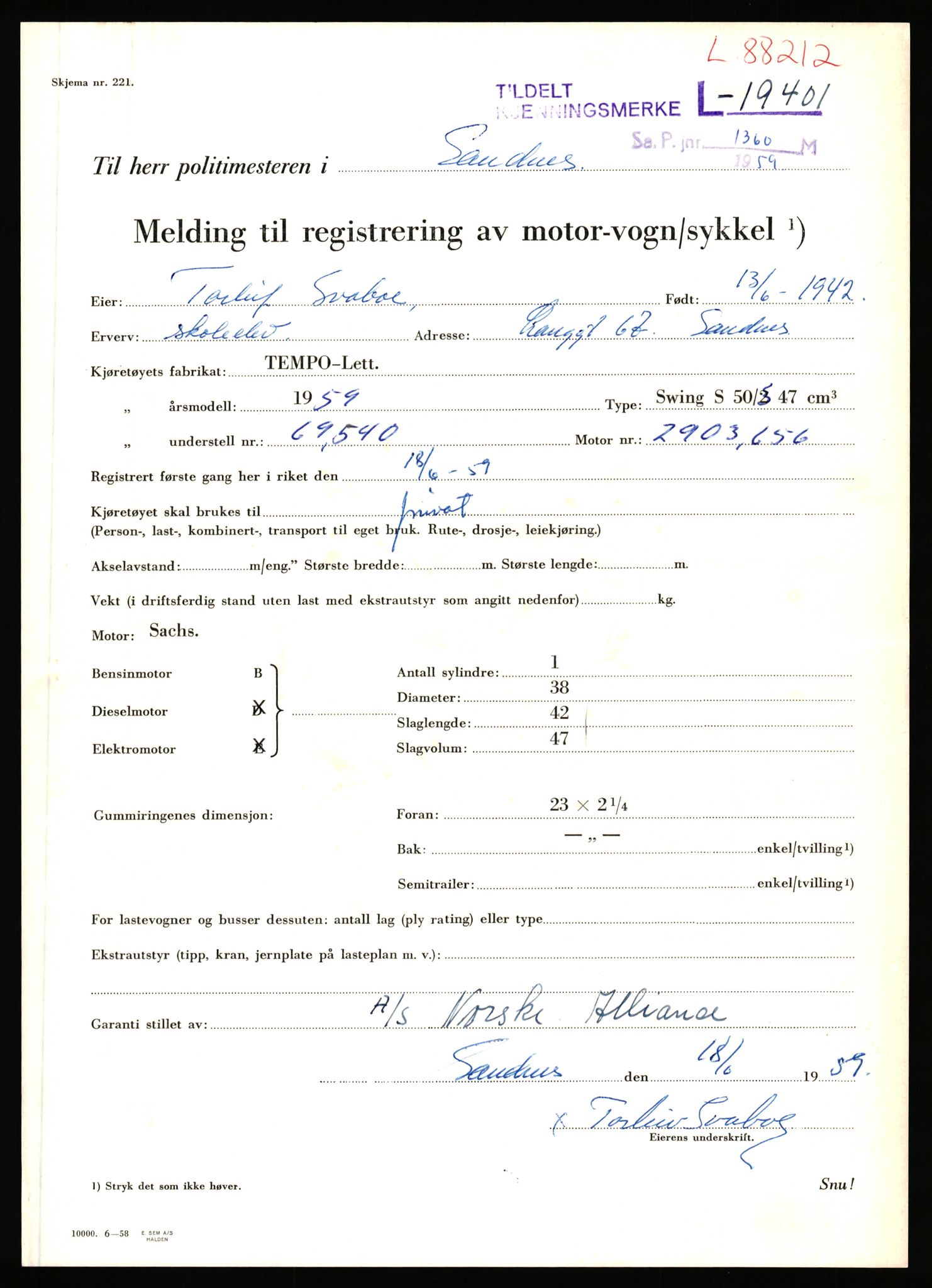 Stavanger trafikkstasjon, AV/SAST-A-101942/0/F/L0074: L-86500 - L-88799, 1930-1971, s. 1762