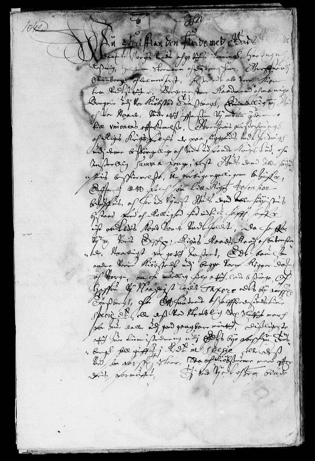 Rentekammeret inntil 1814, Reviderte regnskaper, Lensregnskaper, AV/RA-EA-5023/R/Rb/Rbo/L0023: Tønsberg len, 1641-1643