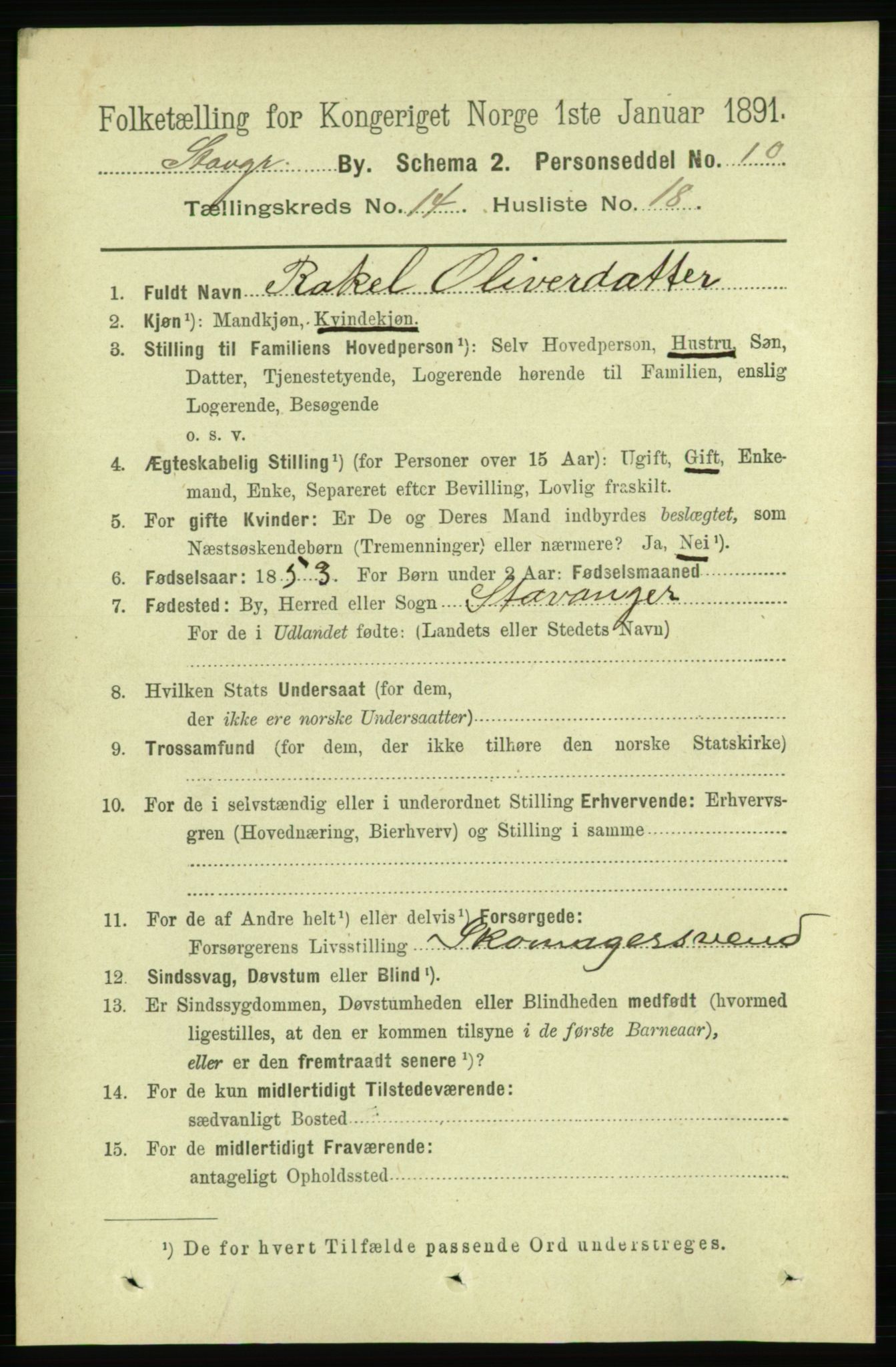 RA, Folketelling 1891 for 1103 Stavanger kjøpstad, 1891, s. 17117