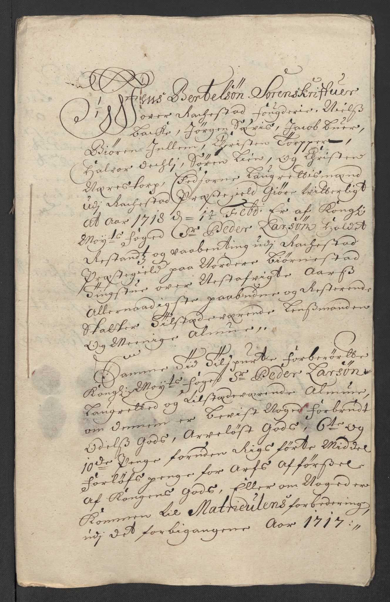 Rentekammeret inntil 1814, Reviderte regnskaper, Fogderegnskap, RA/EA-4092/R07/L0313: Fogderegnskap Rakkestad, Heggen og Frøland, 1717, s. 433