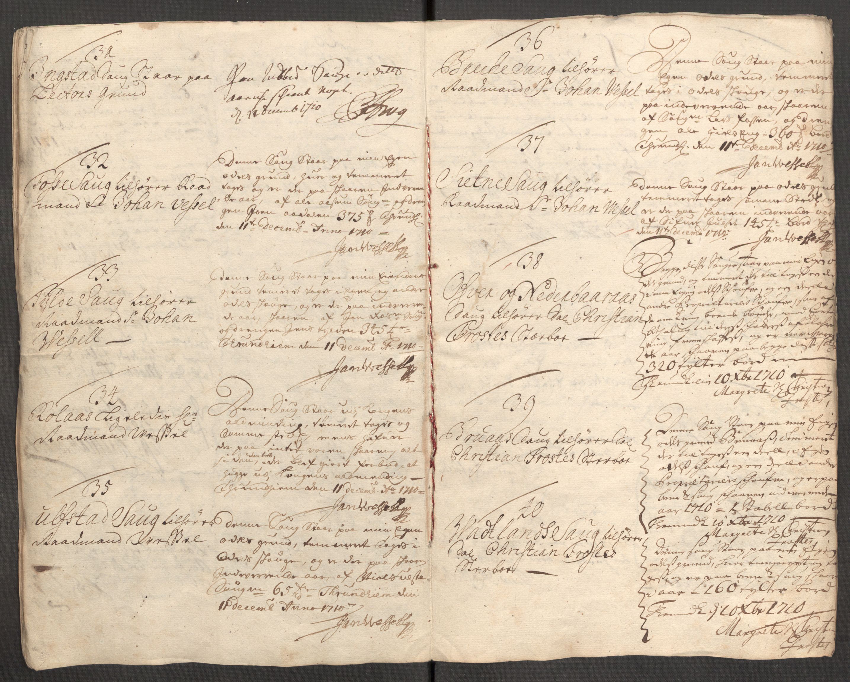 Rentekammeret inntil 1814, Reviderte regnskaper, Fogderegnskap, AV/RA-EA-4092/R62/L4200: Fogderegnskap Stjørdal og Verdal, 1710, s. 119