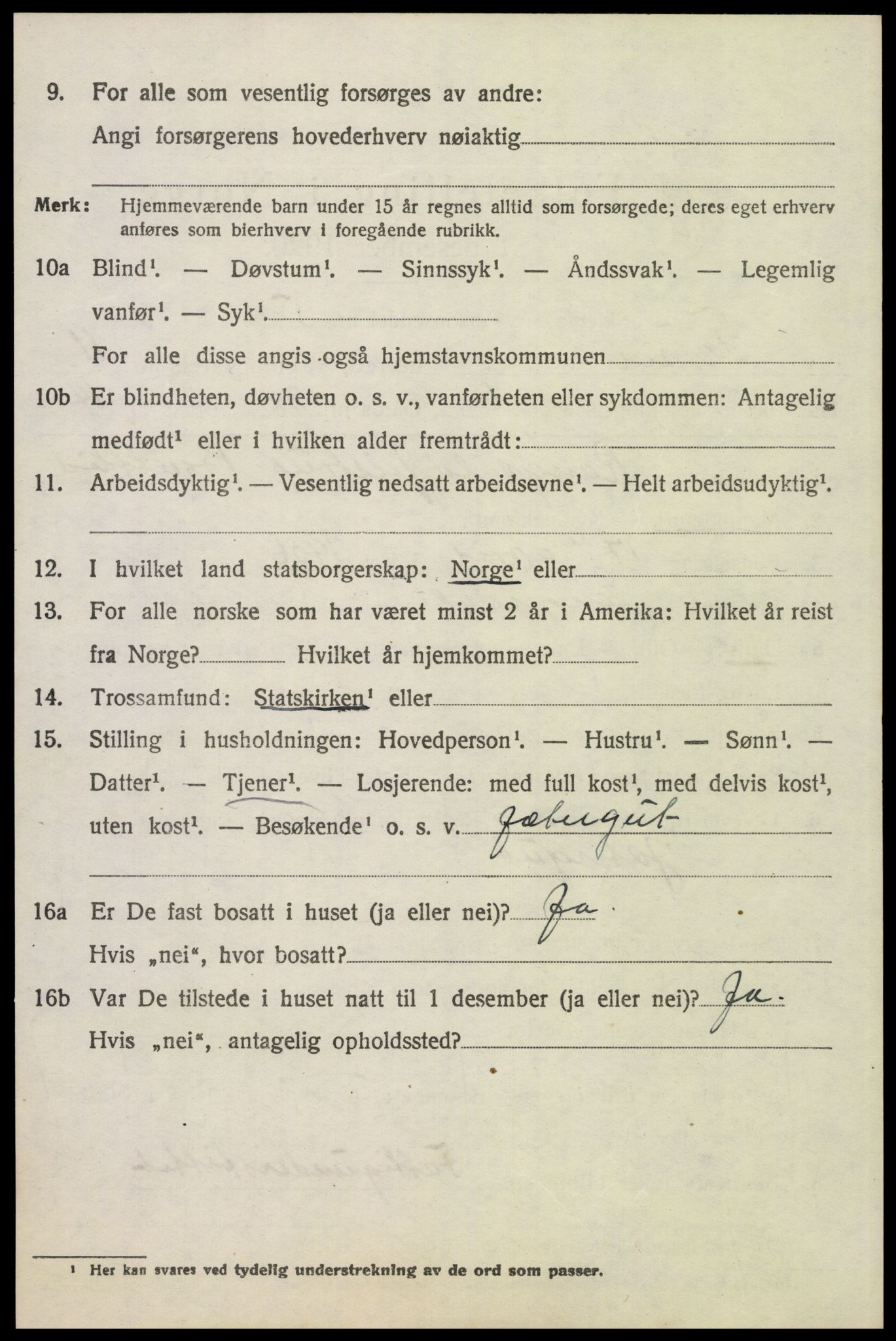SAH, Folketelling 1920 for 0428 Trysil herred, 1920, s. 7032