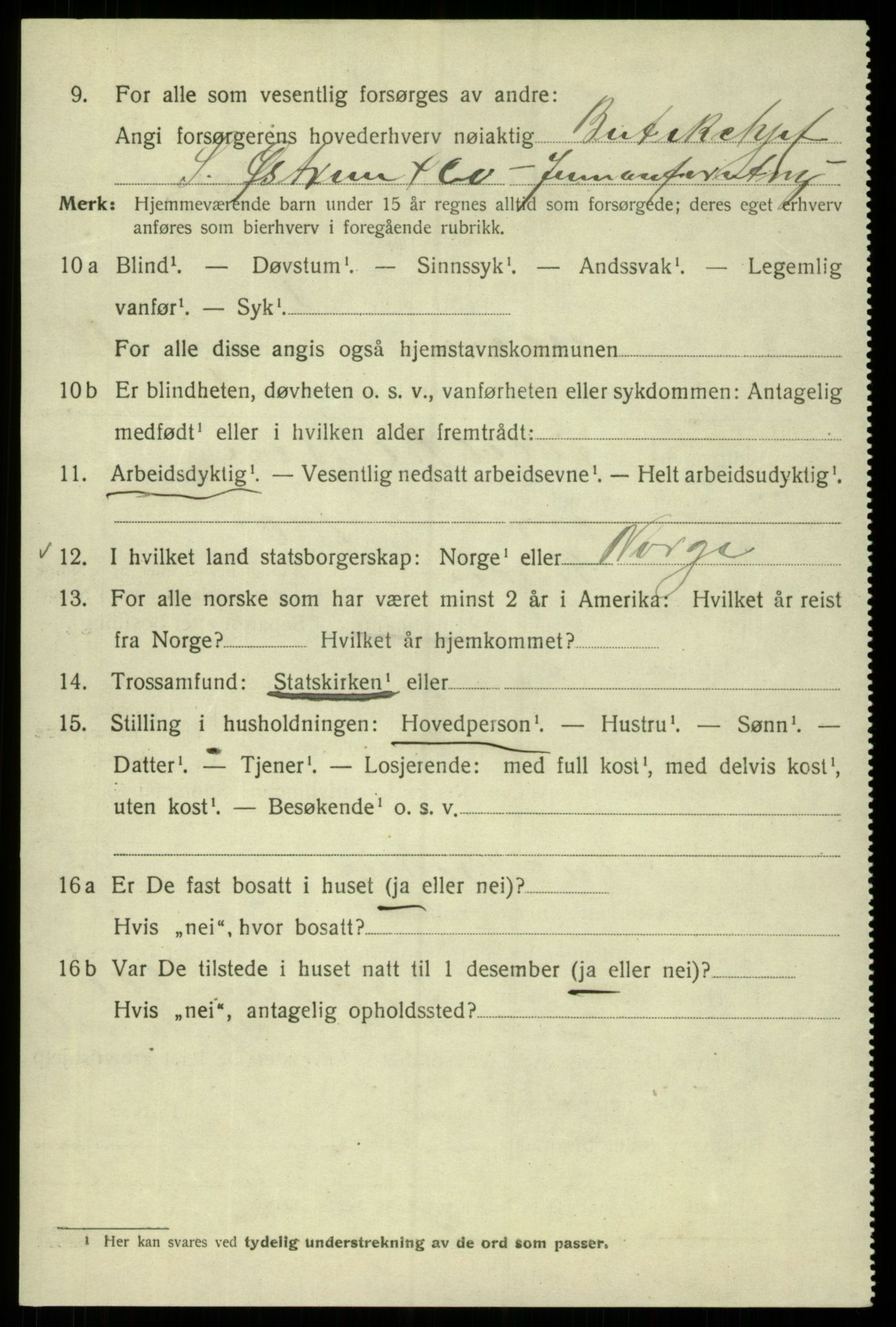 SAB, Folketelling 1920 for 1301 Bergen kjøpstad, 1920, s. 77136