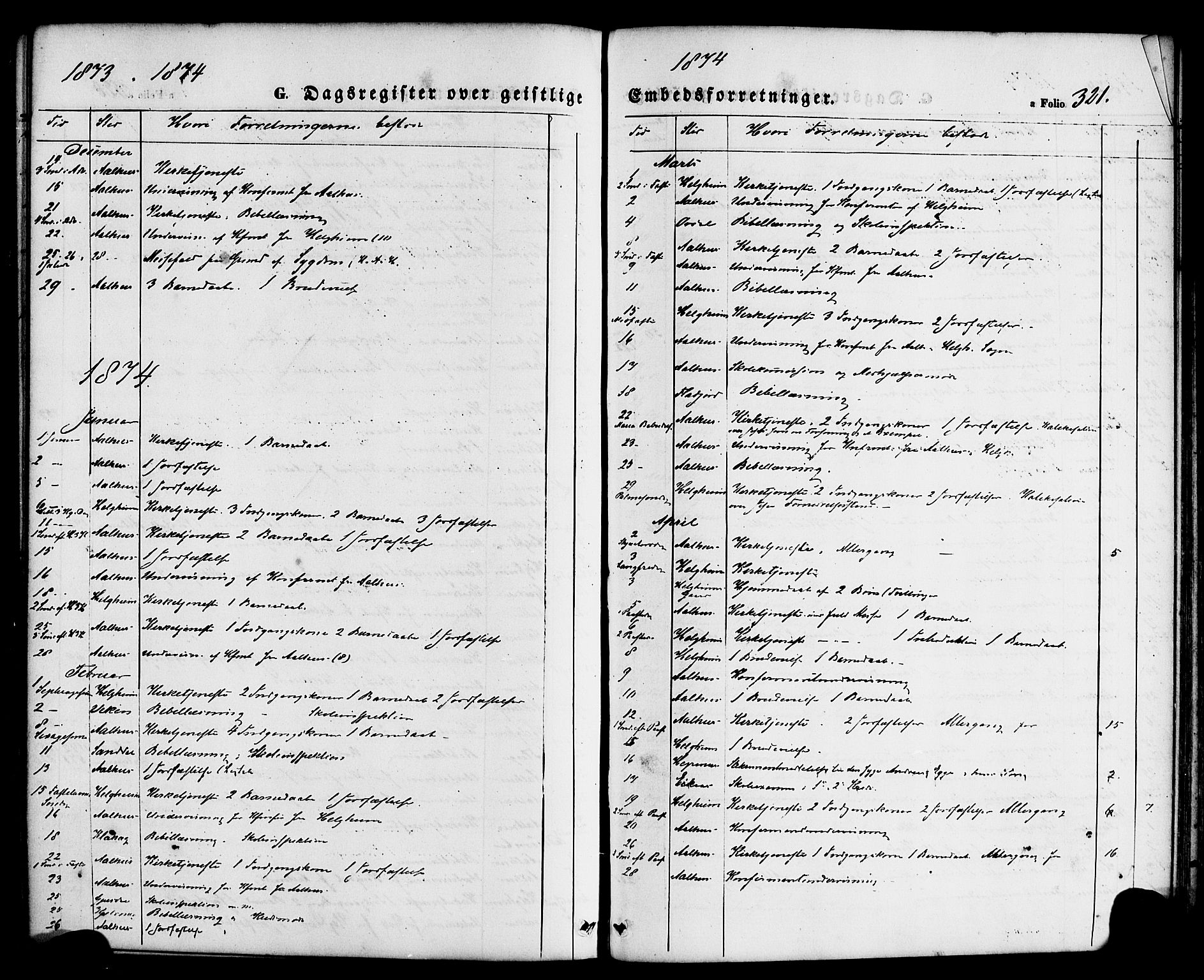 Jølster sokneprestembete, AV/SAB-A-80701/H/Haa/Haaa/L0011: Ministerialbok nr. A 11, 1866-1881, s. 321