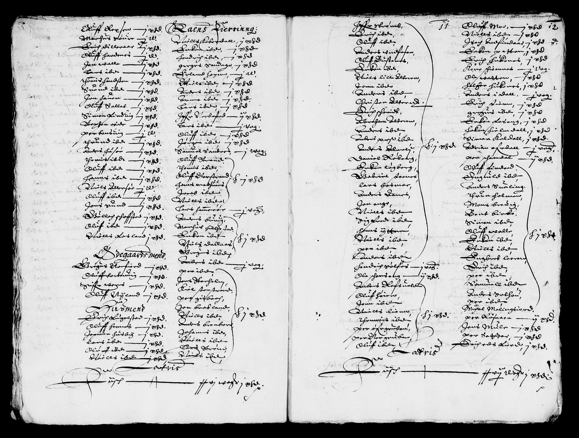 Rentekammeret inntil 1814, Reviderte regnskaper, Lensregnskaper, AV/RA-EA-5023/R/Rb/Rbz/L0032: Nordlandenes len, 1640-1644