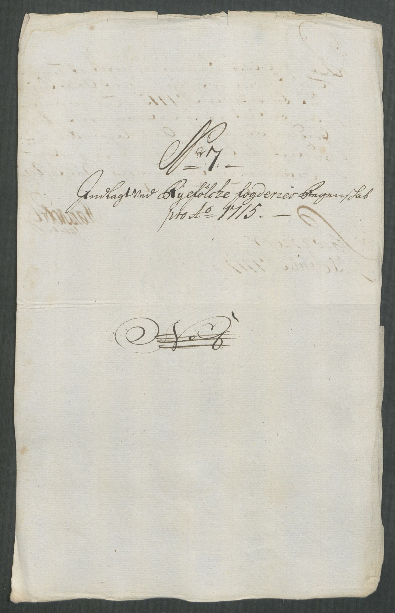 Rentekammeret inntil 1814, Reviderte regnskaper, Fogderegnskap, AV/RA-EA-4092/R47/L2868: Fogderegnskap Ryfylke, 1715, s. 87