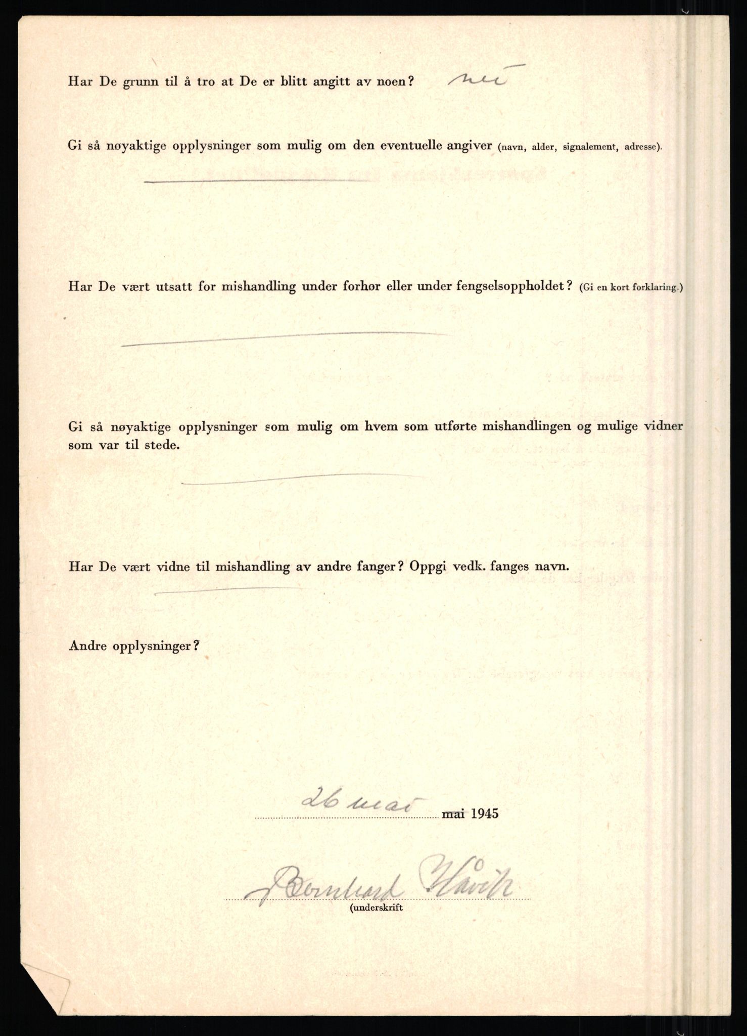 Rikspolitisjefen, AV/RA-S-1560/L/L0007: Heen, Erik C. - Iversen, Trygve, 1940-1945, s. 1066