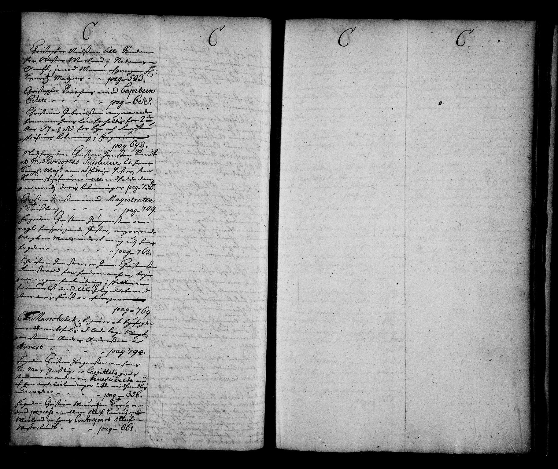 Stattholderembetet 1572-1771, AV/RA-EA-2870/Ae/L0008: Supplikasjons- og resolusjonsprotokoll, 1691, s. 996-997